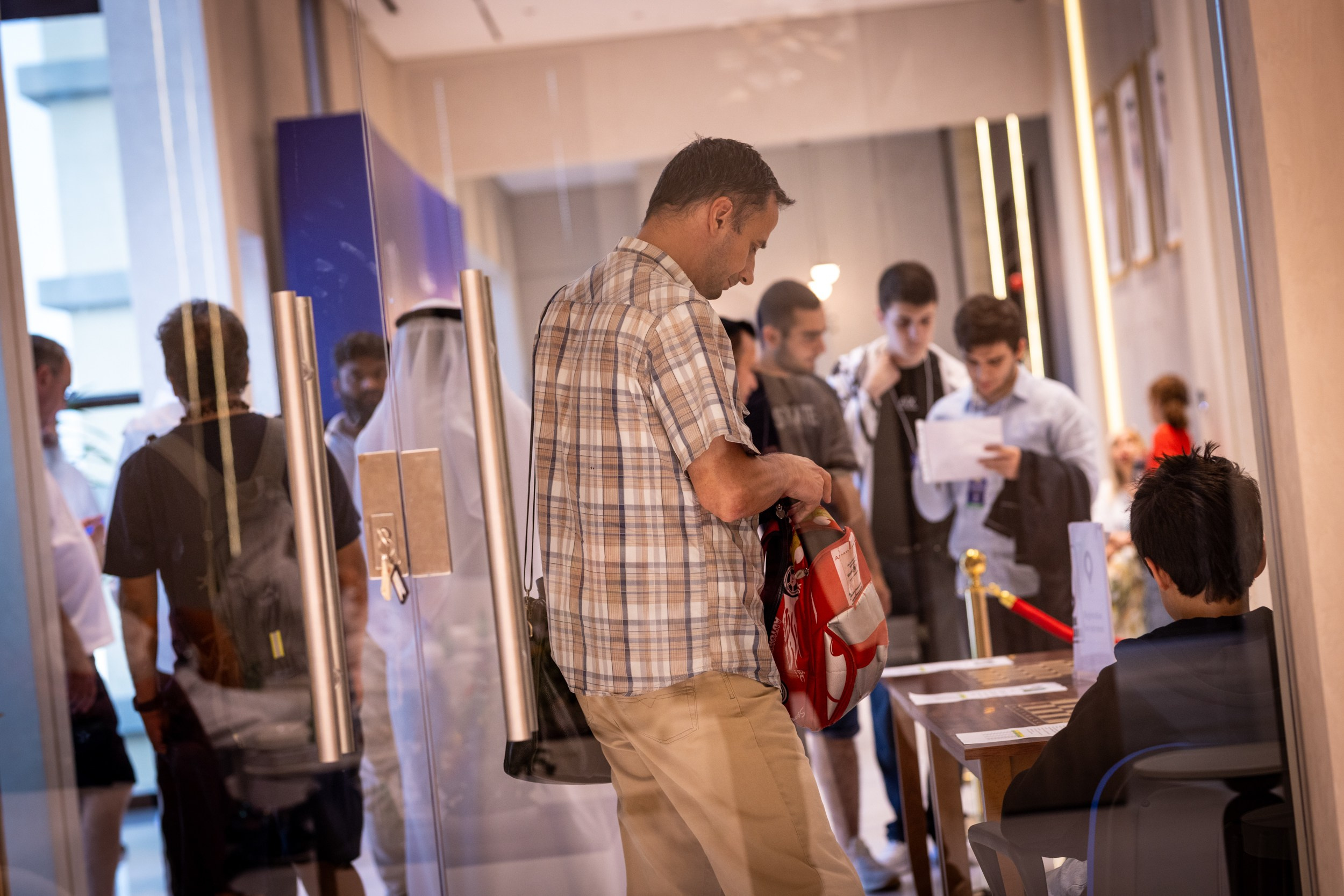 2025.08.31 1st. FUJAIRAH GLOBAL Chess Championship — Round8. Фотограф Анна Штурман (репортажная съёмка любых событий и мероприятий) Anna Shtourman photographer