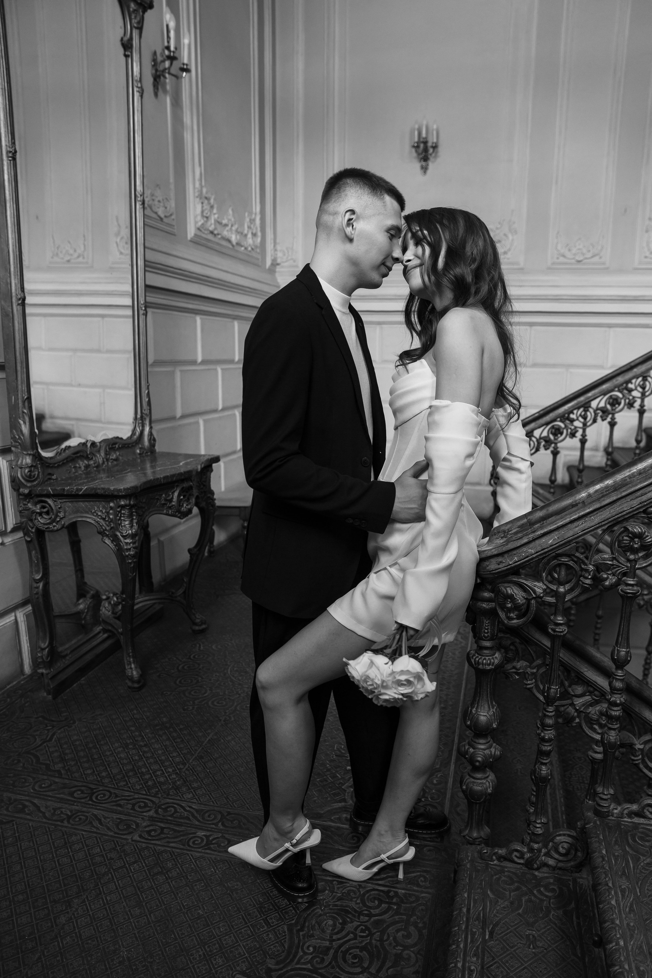 Даниил и Анастасия. Свадебная фотосессия в Библиотеке-читальне им. А. С. Пушкина. Фотограф и видеограф Анна Домашенко