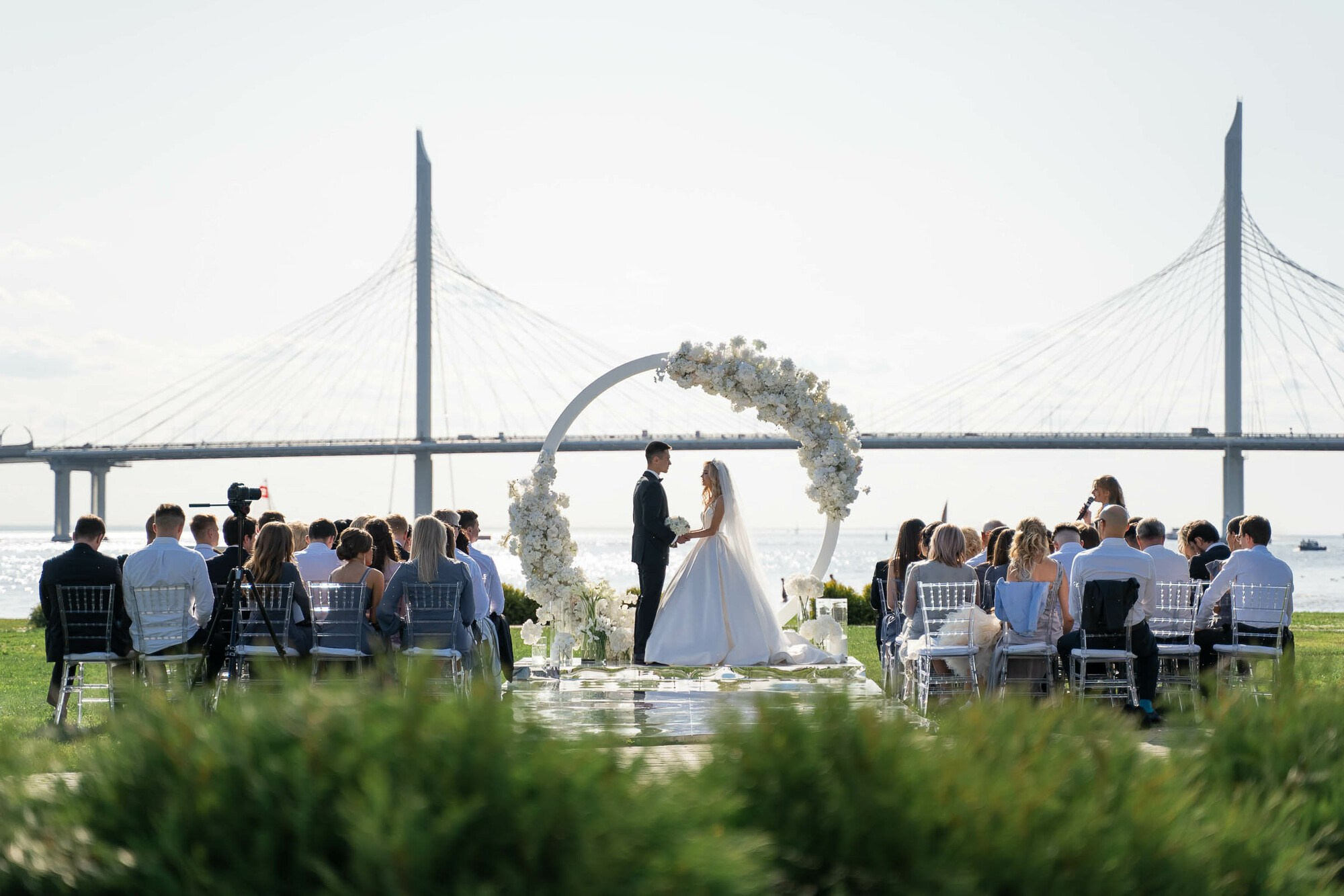 Свадьба в Four Seasons и Royal Beach. Свадебный фотограф в Санкт-Петербурге и Москве Андрей Нестеров