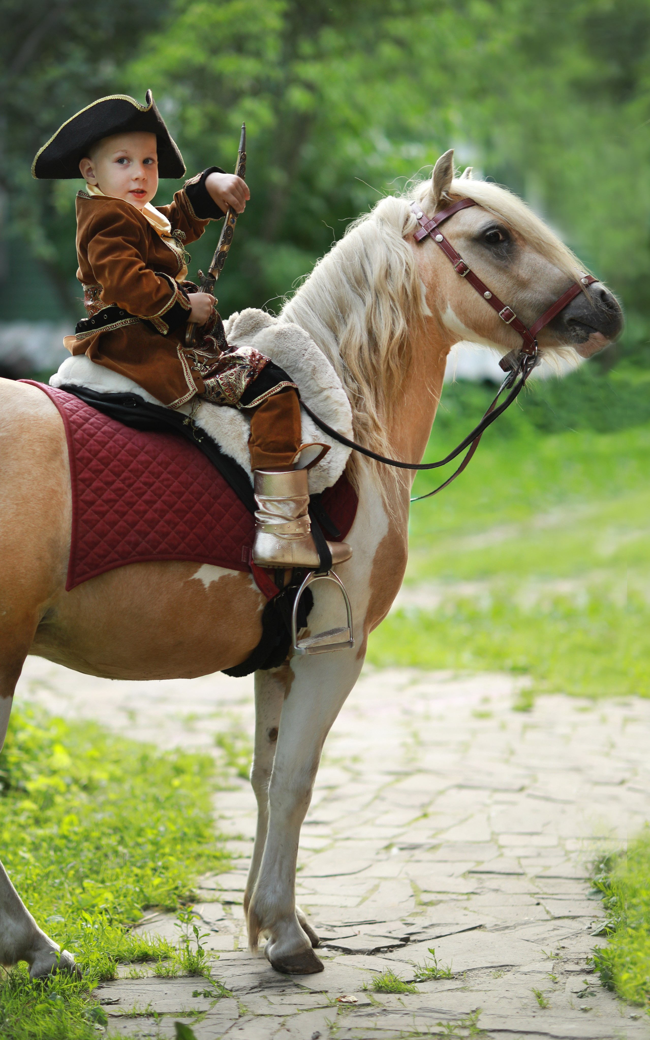 Детская фотосессия от 3х до 12 лет. Фотосессия с лошадьми