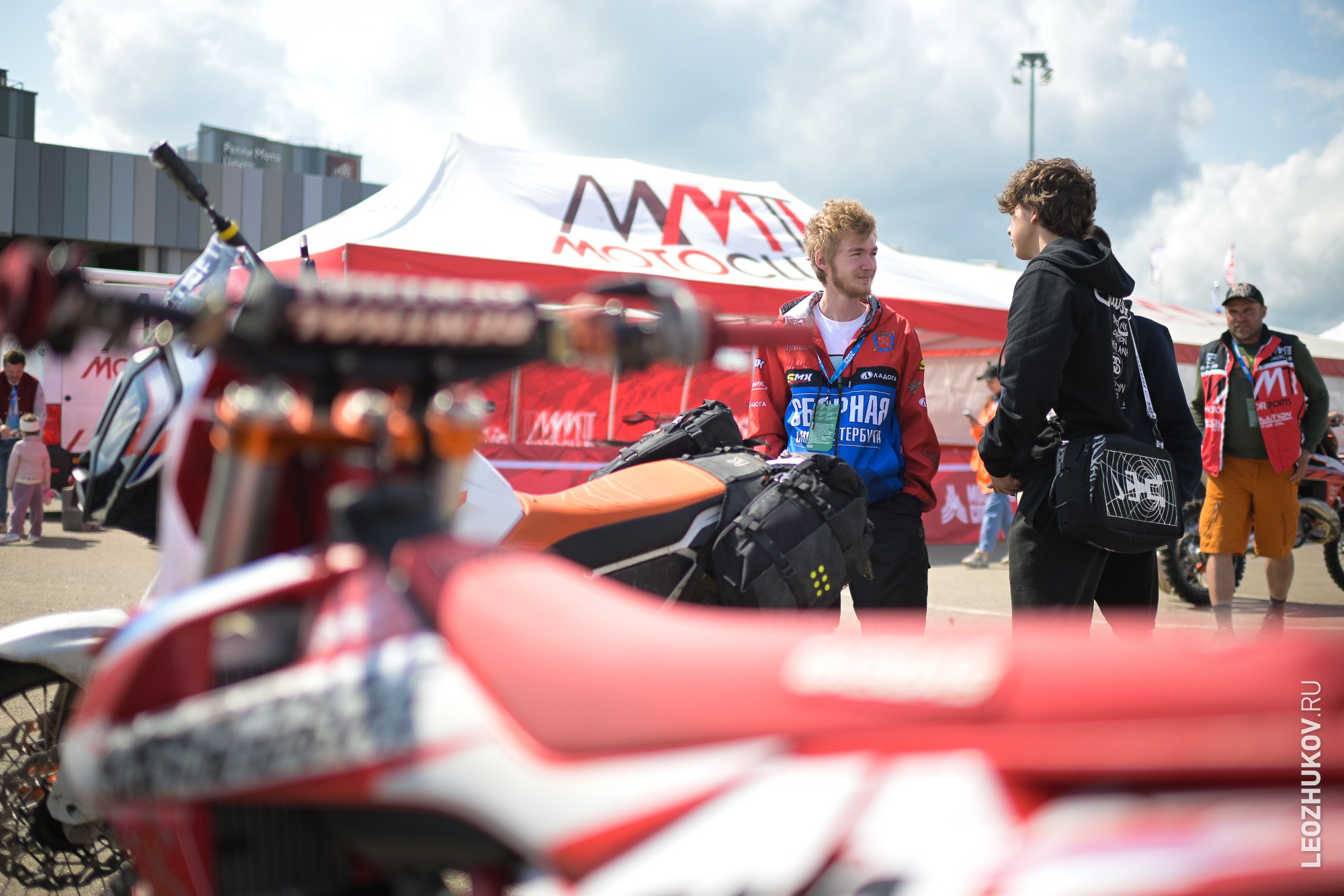 1 round of ММТ RGP russian motocross championships. Sports photographer Leonid Zhukov