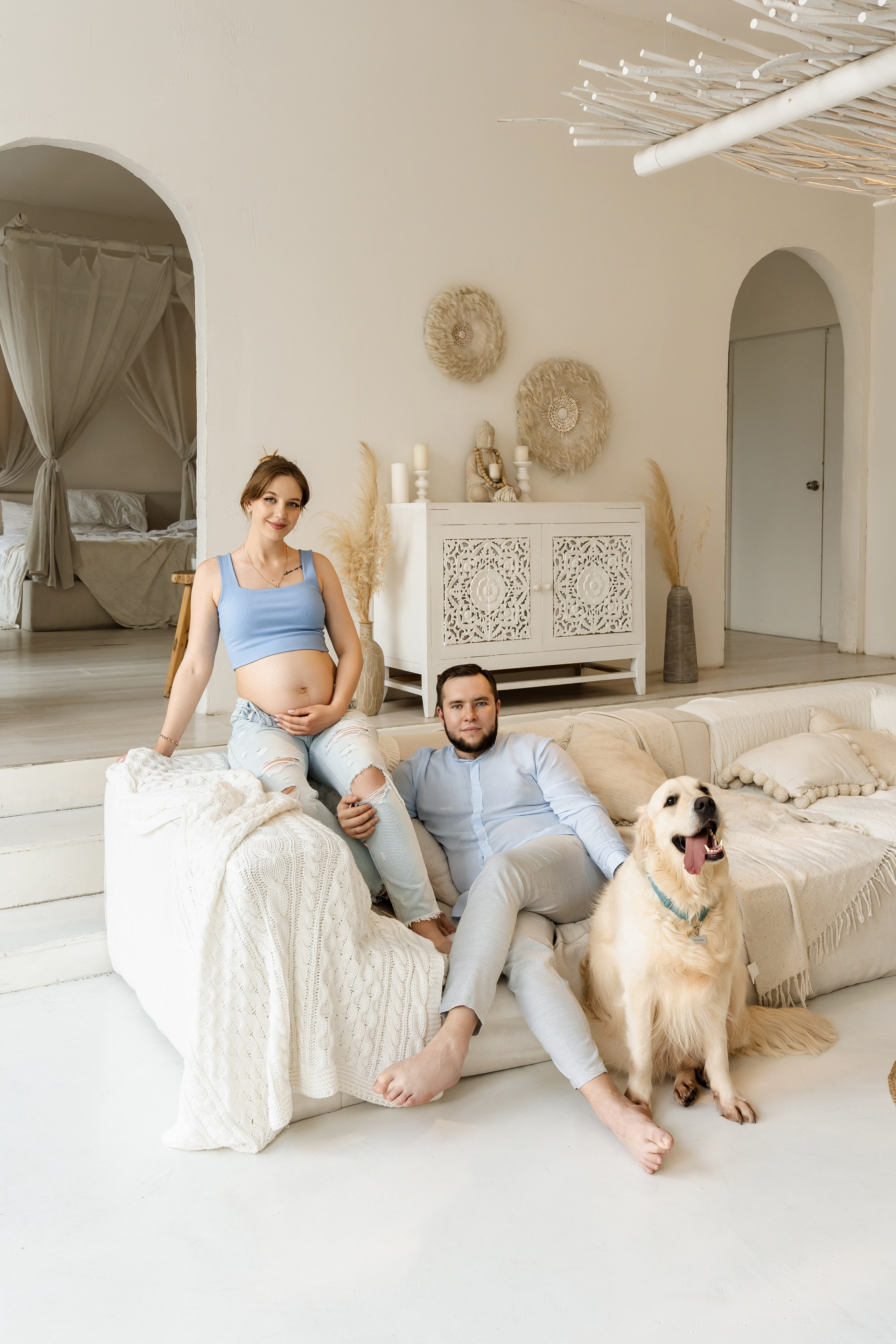 Кристина, Вадим и Уильям. Свадебный фотограф в Москве Яна Деньгина