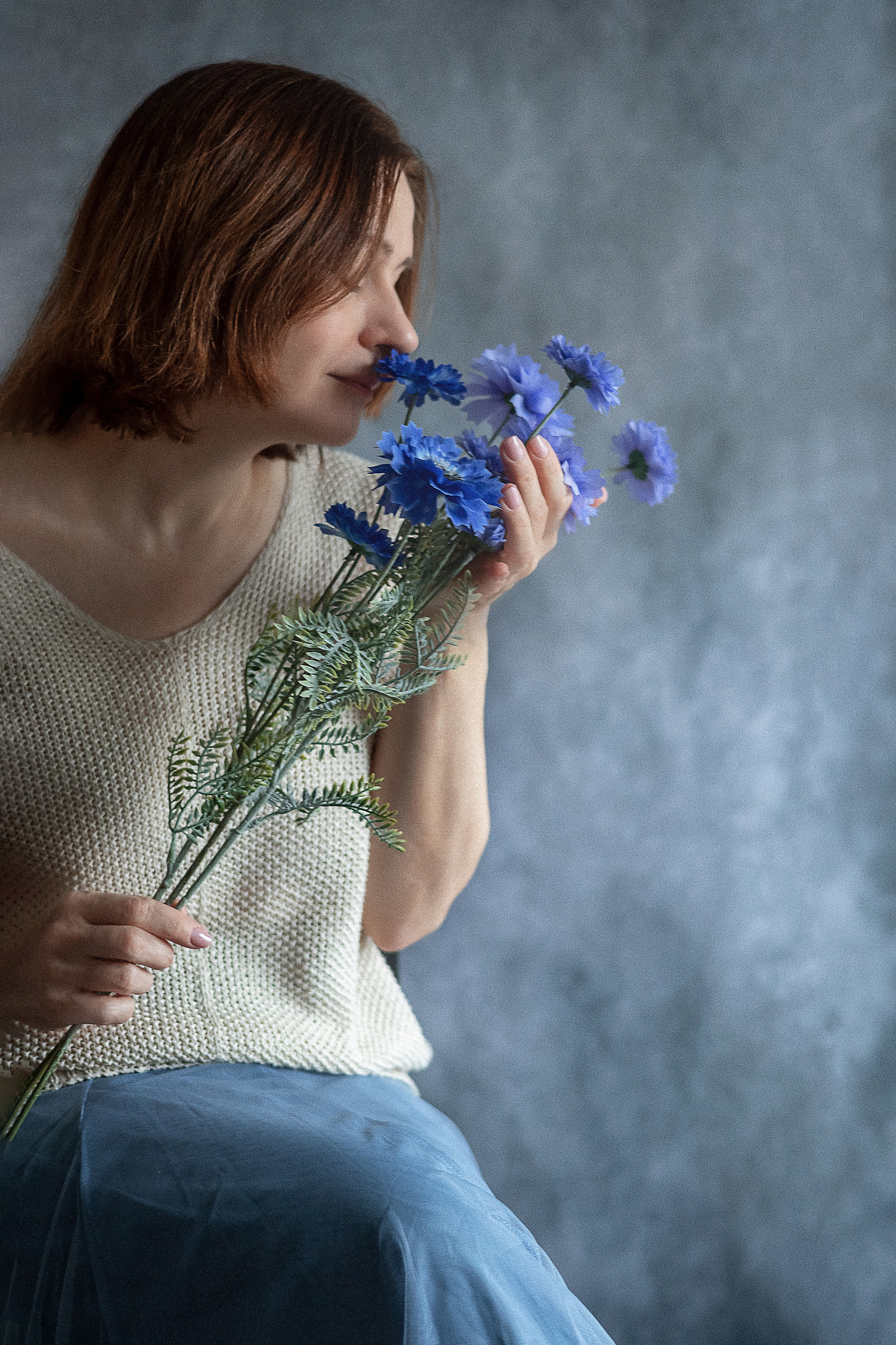 Фотосессия Елена. Портретная съемка дома, на улице, в студии