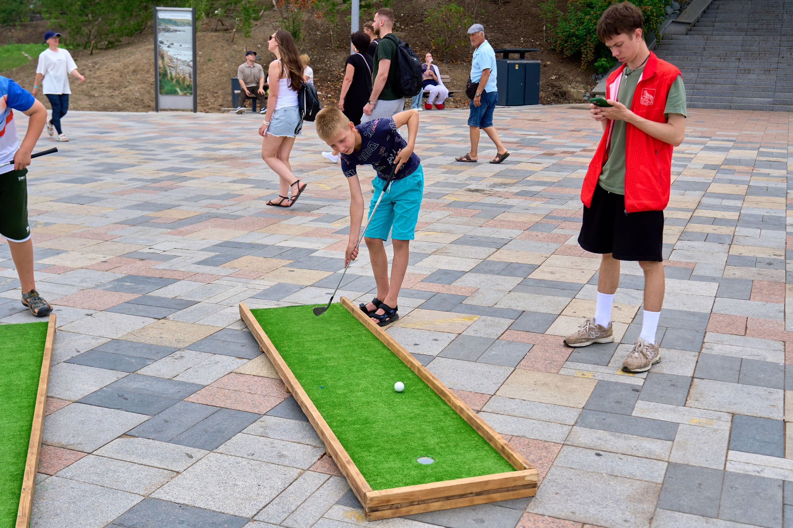День спорта. Фотограф во Владивостоке