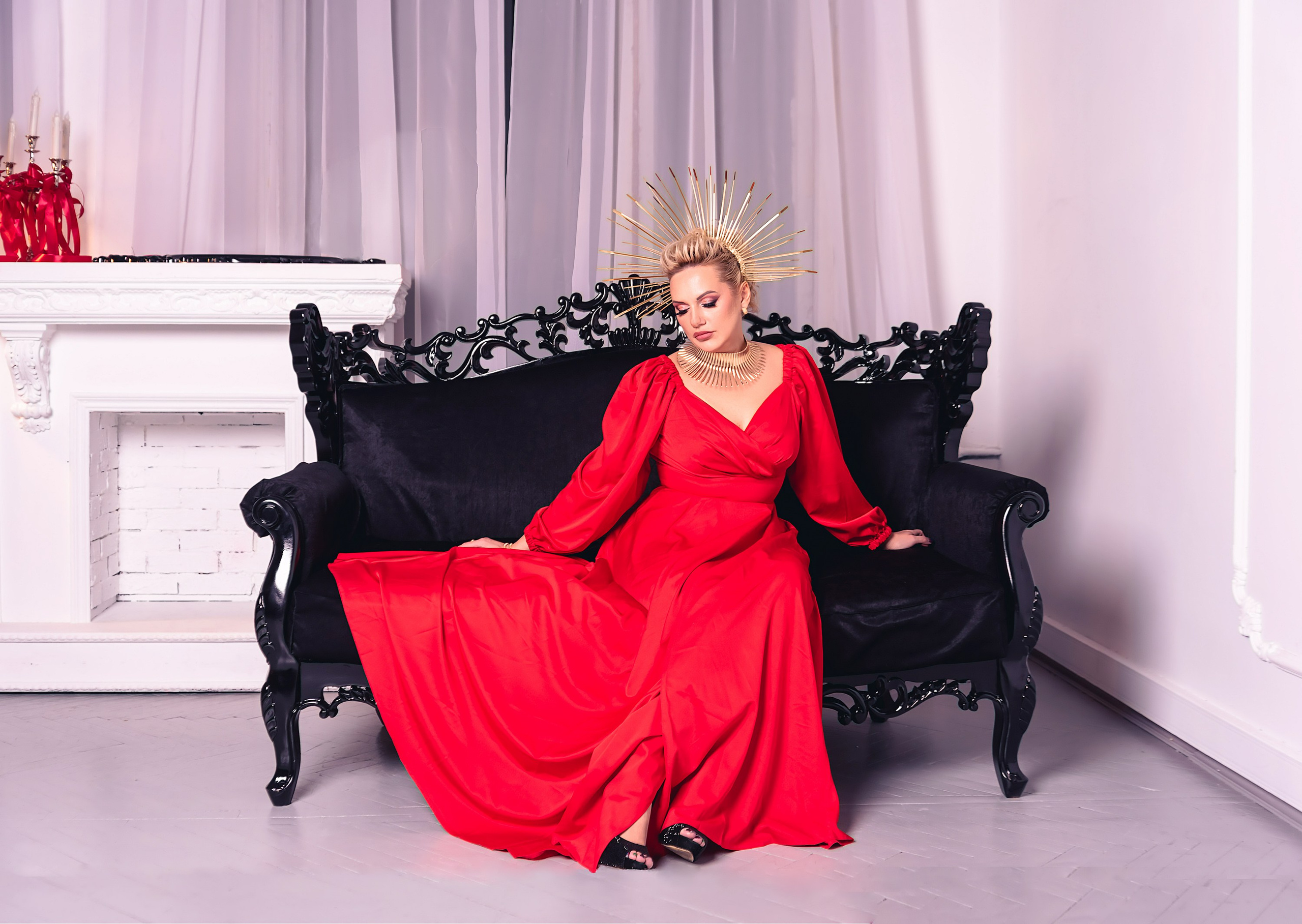 ЛЕДИ GАдалка. Фотограф Тула творческие фотосессии недорого Ольга Ромашина