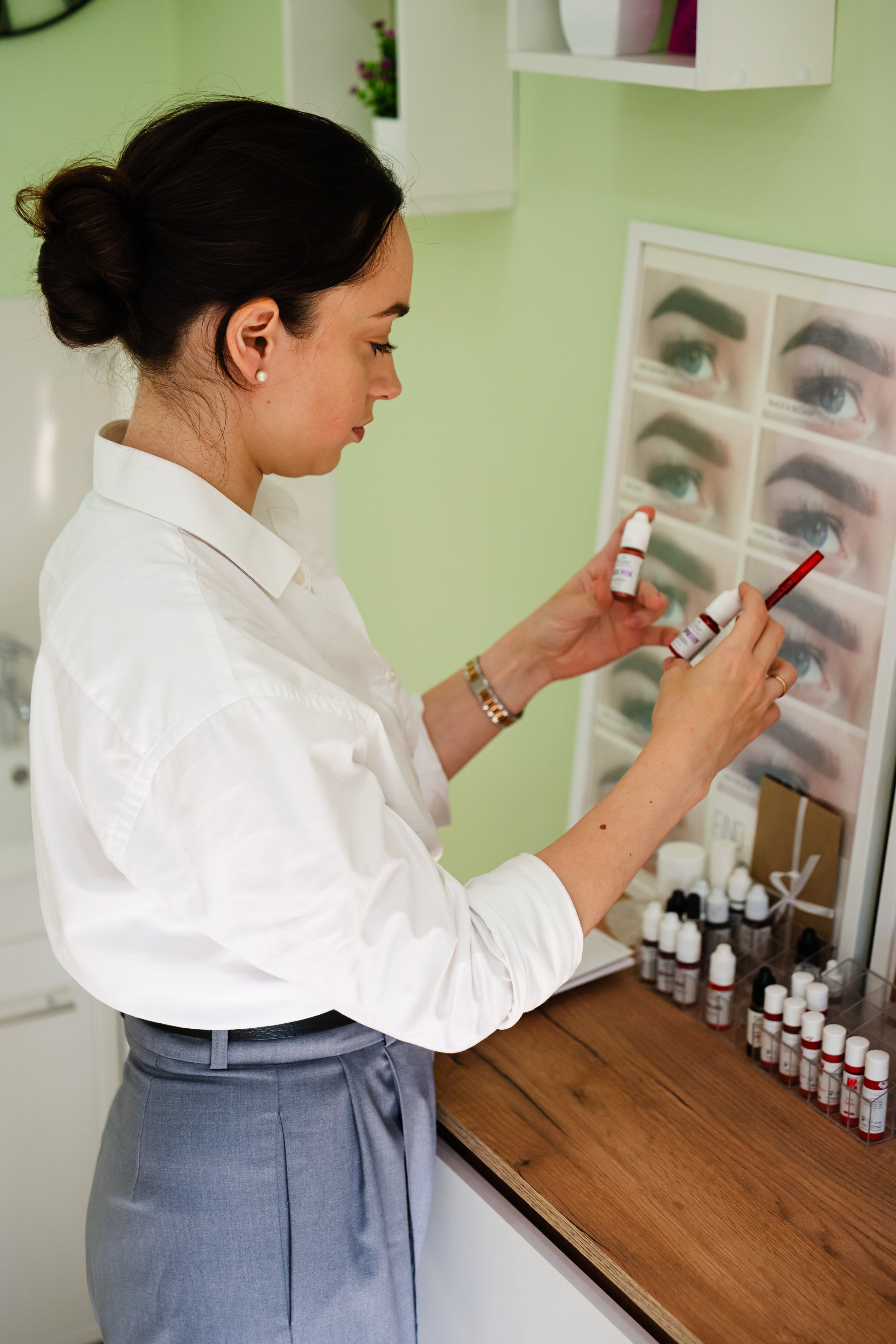 Съемка для мастера перманентного макияжа. ФОТОГРАФ В МОСКВЕ ЛЮДМИЛА СТРОКОВА