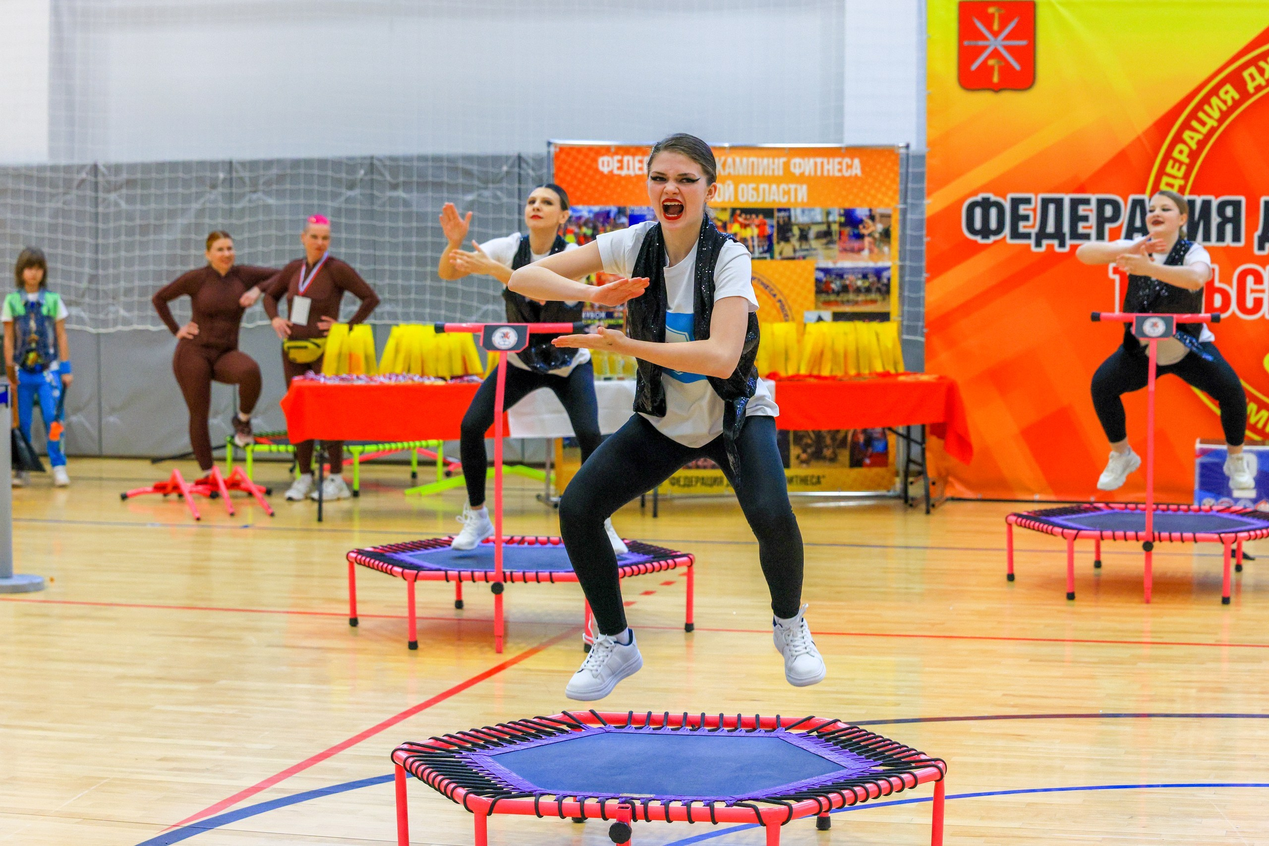 Фитнес Джампинг Соренования ЦФО. Фотограф в Туле Крупский АнДРей. Фотостудия «КАДР71» в Туле