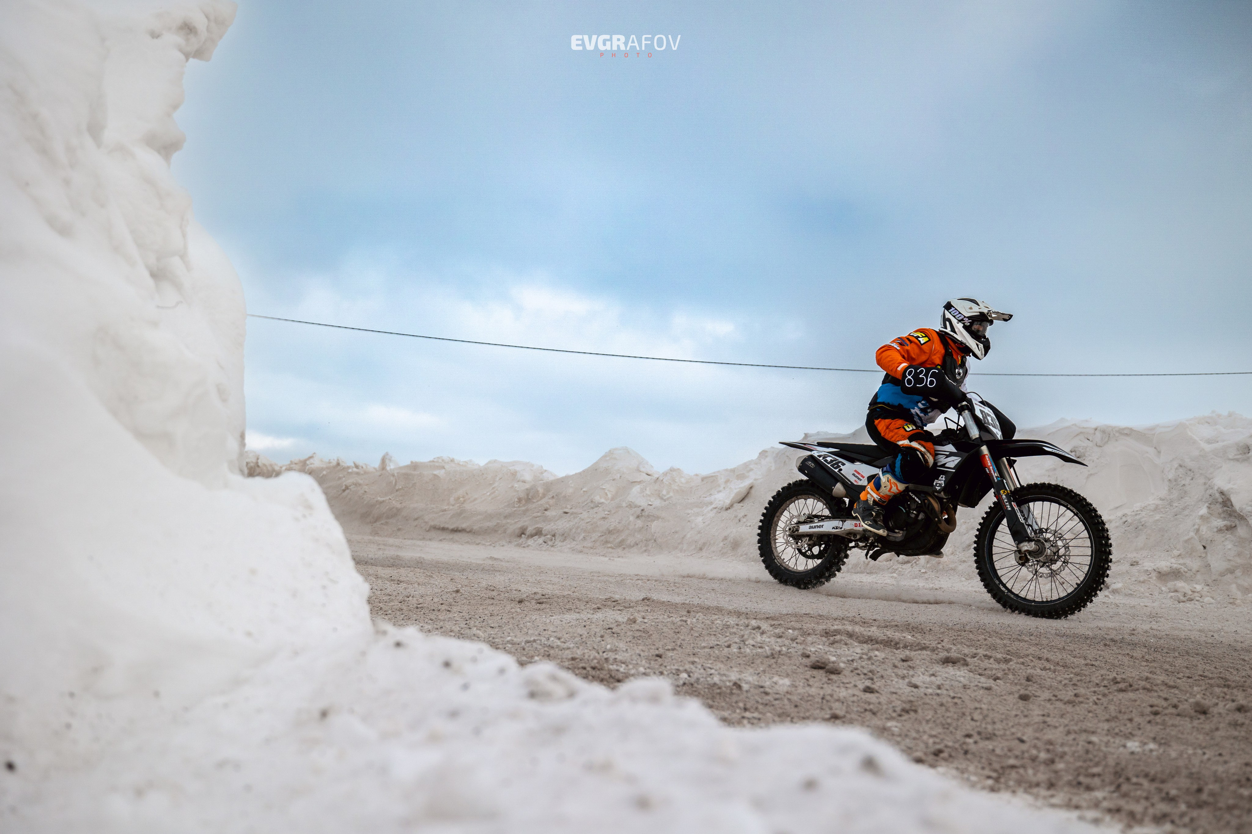 Открытый кубок Республики Татарстан по мотокроссу 3 этап. 4 февраля 2024 г. Фотограф Евграфов Александр