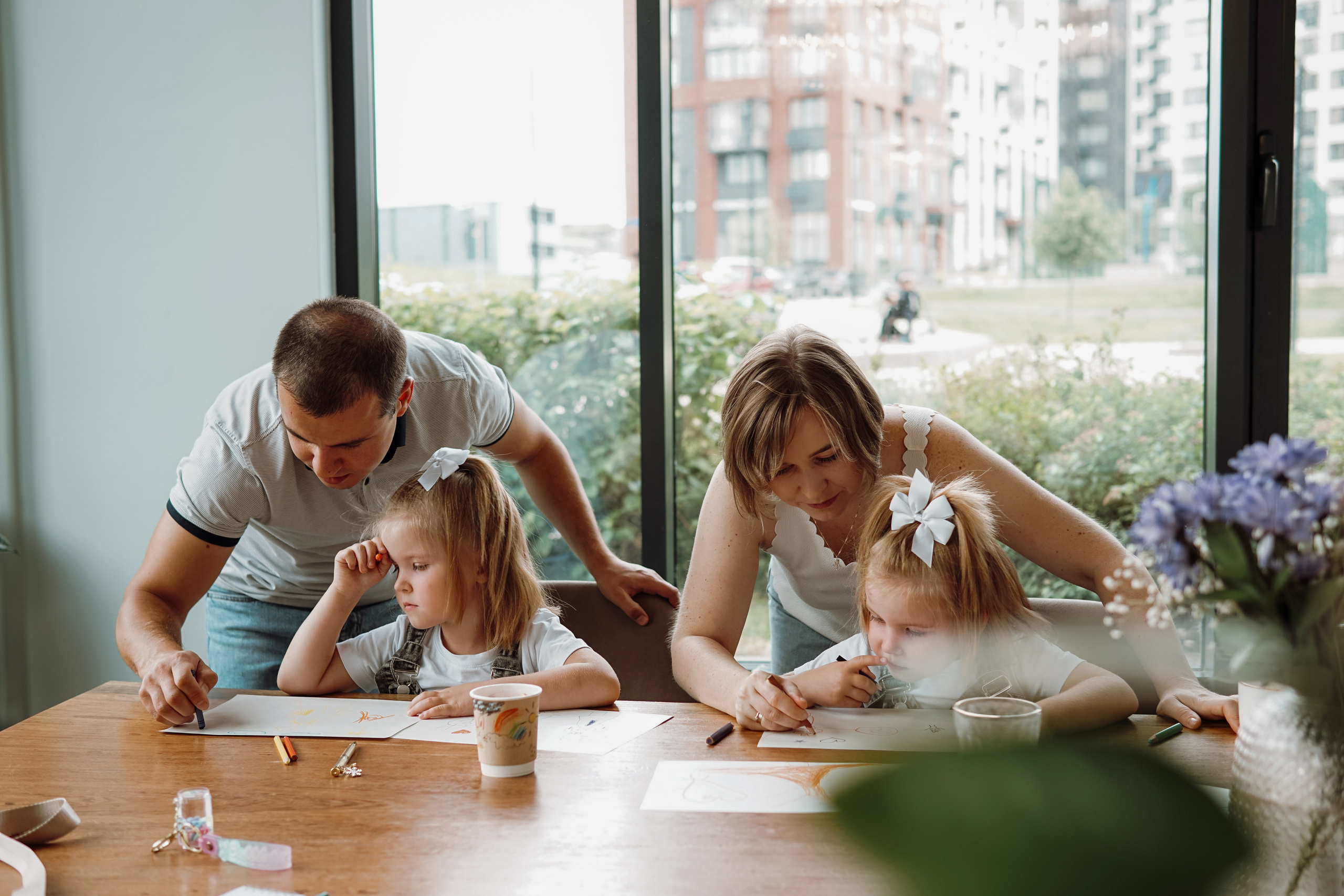 Съемка для Кати и ее семьи. Фотограф в Москве Юлия Першина