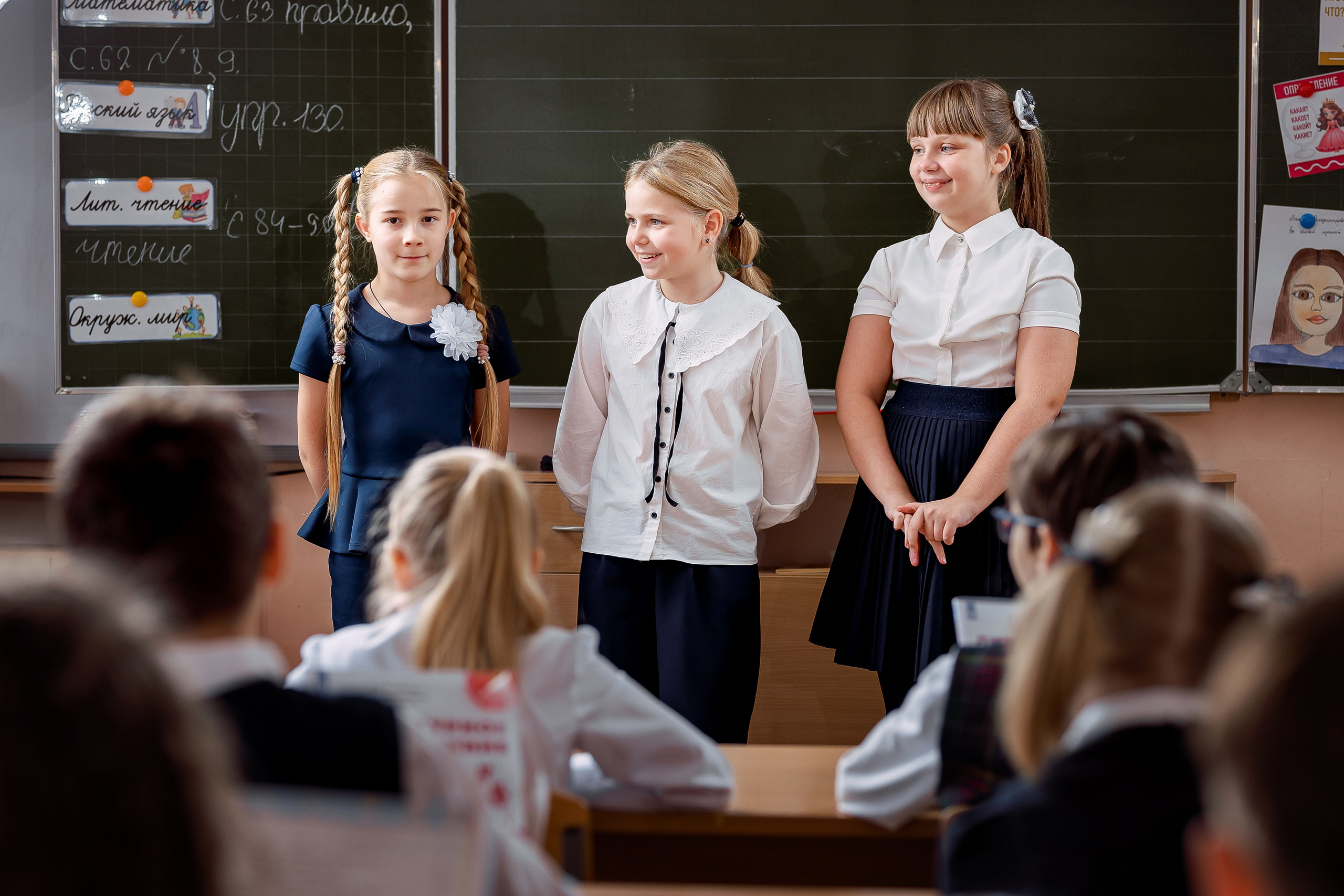 Репортаж на уроках. Семейный и детский фотограф Комина Елена, Власиха, Одинцово