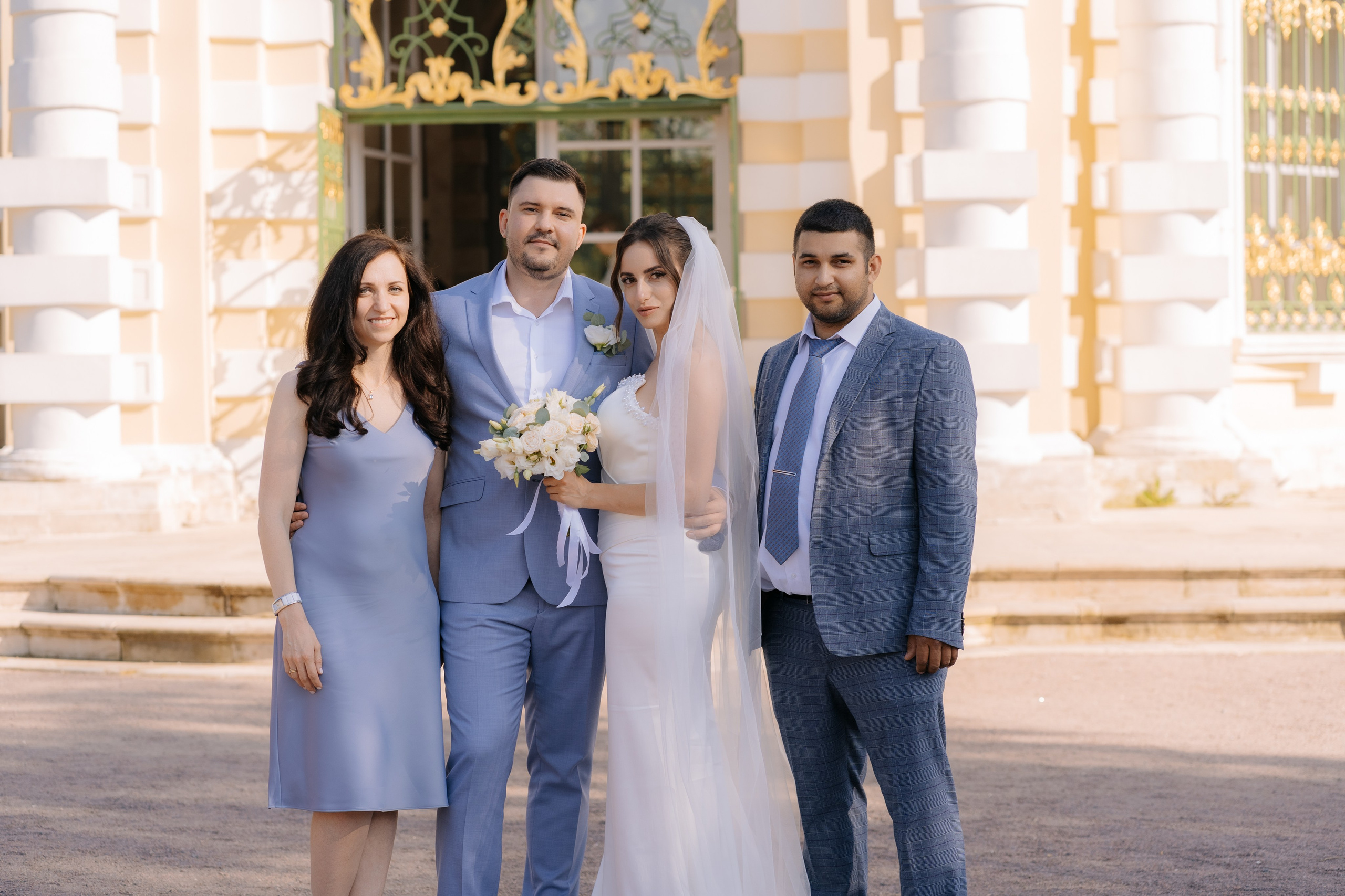 Свадебная фотосессия в Москве, парк Кусково. Свадебный фотограф в Москве Анна Полушина