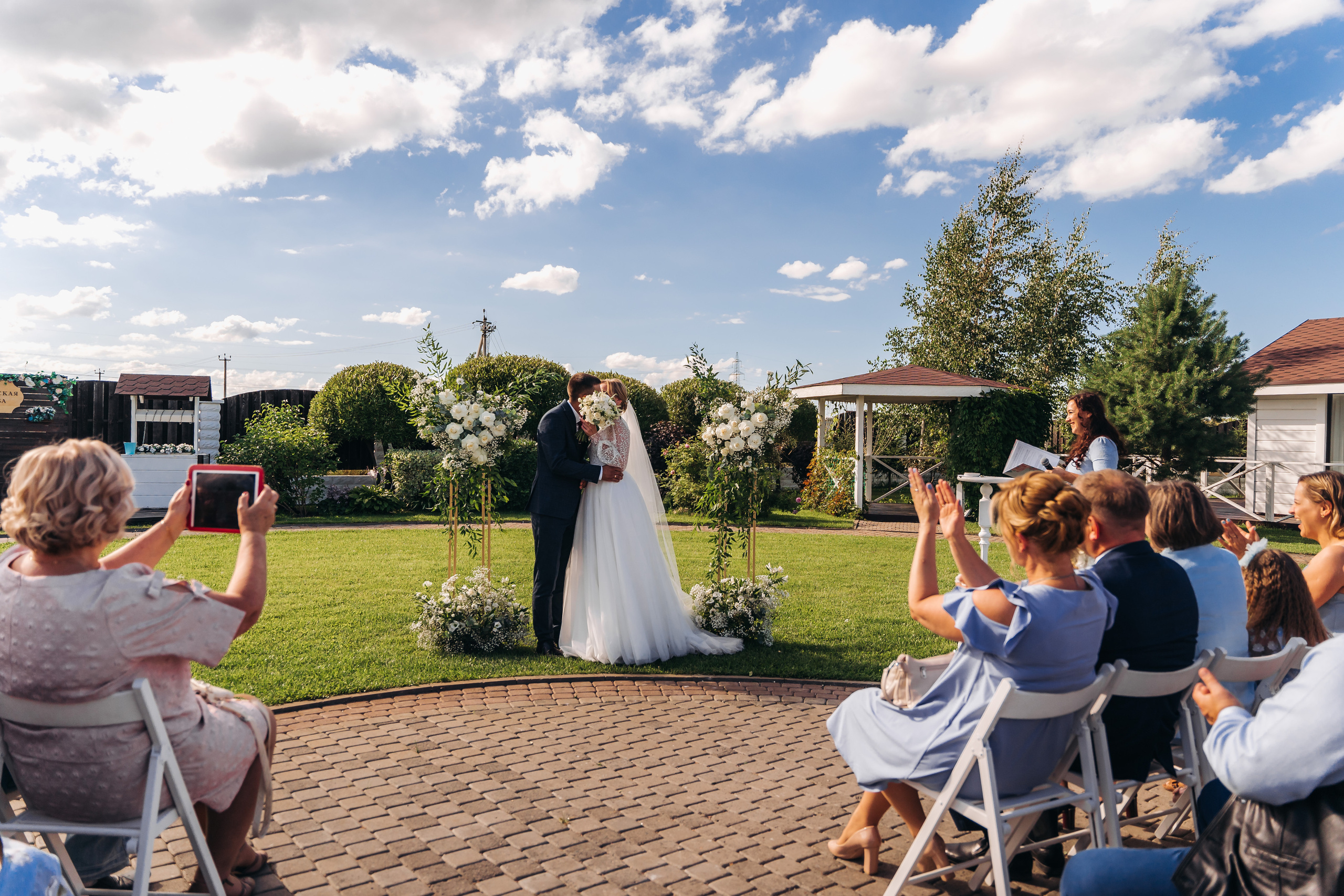 Irina & Boris (выездная регистрация и банкет). Свадебный фотограф в Санкт-Петербурге Якутович Екатерина