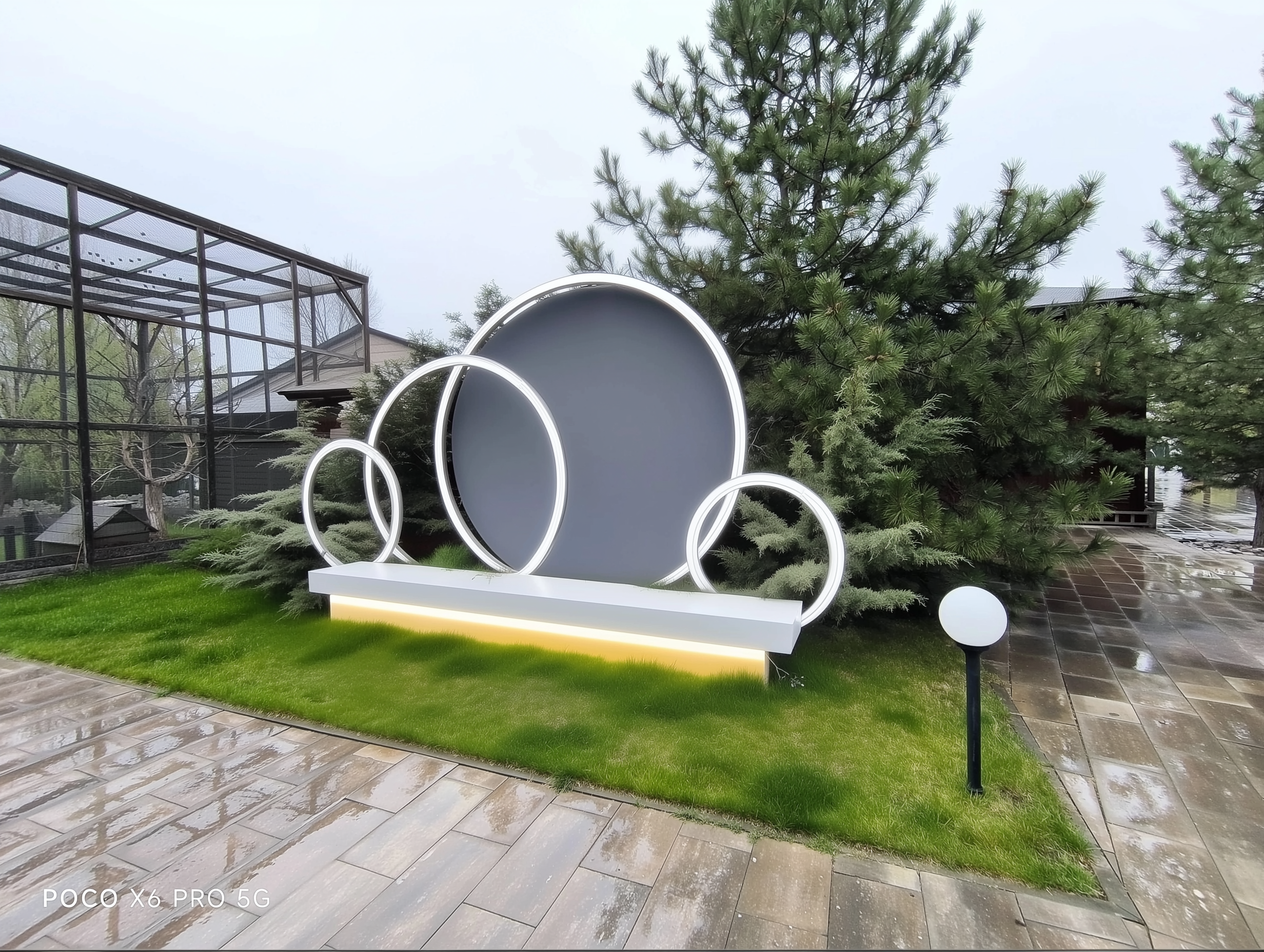 Разработка оформления Графского парка для LAZAR DECOR. Главная