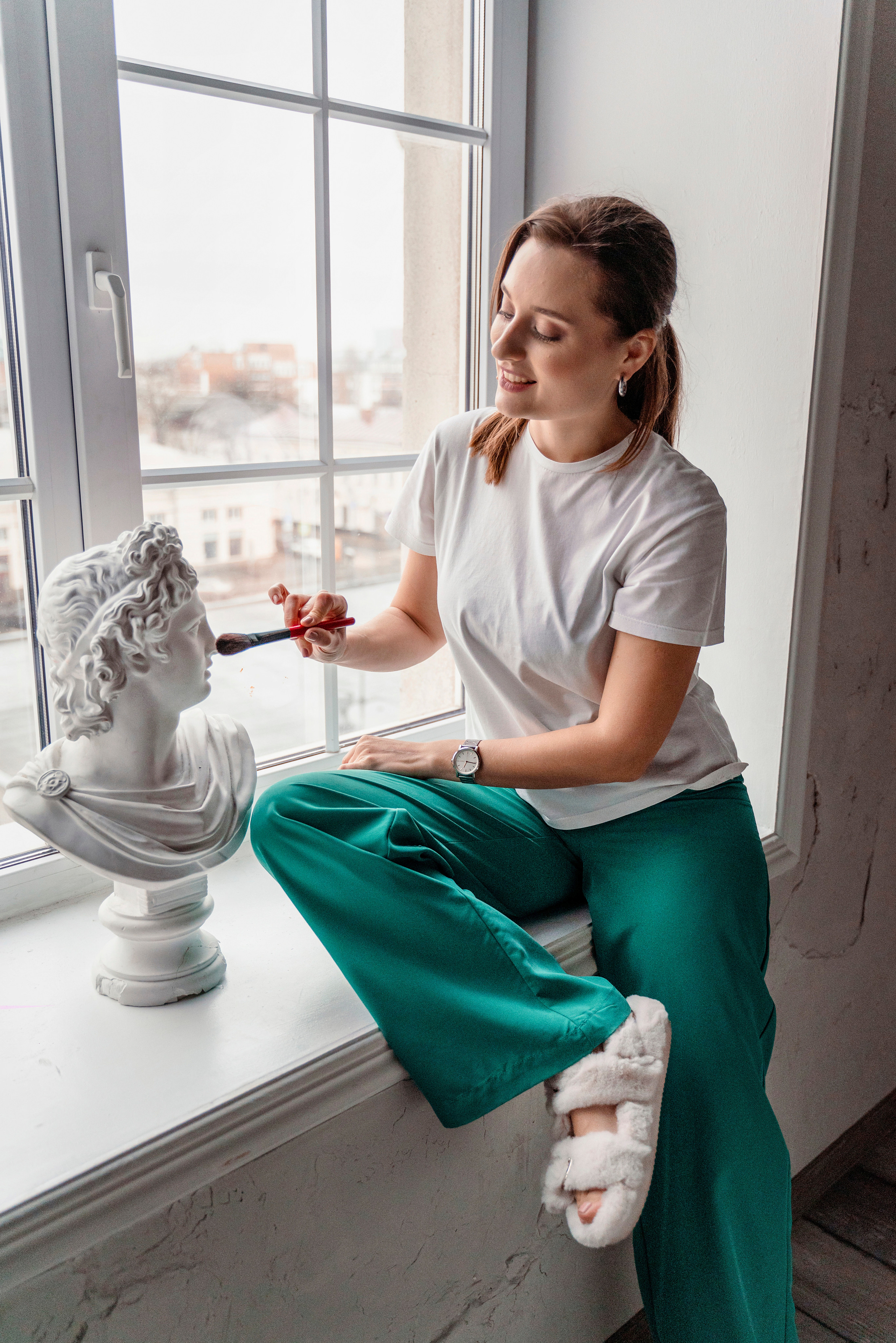 Звездный визажист Анна Громовая (1 съемка, 2 часа, 7 образов). Контент-фотограф Романова Светлана Ростов-на-Дону