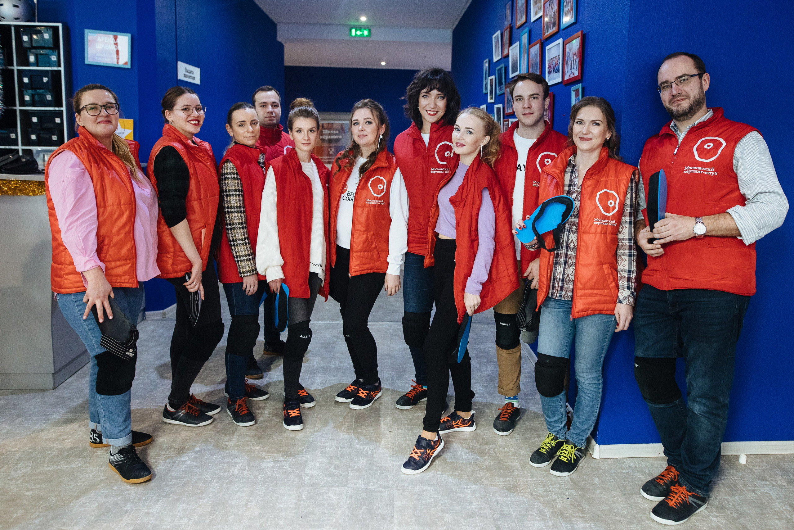 Корпоратив в кёрлинге. Свадебный и семейный фотограф Екатерина Иванова