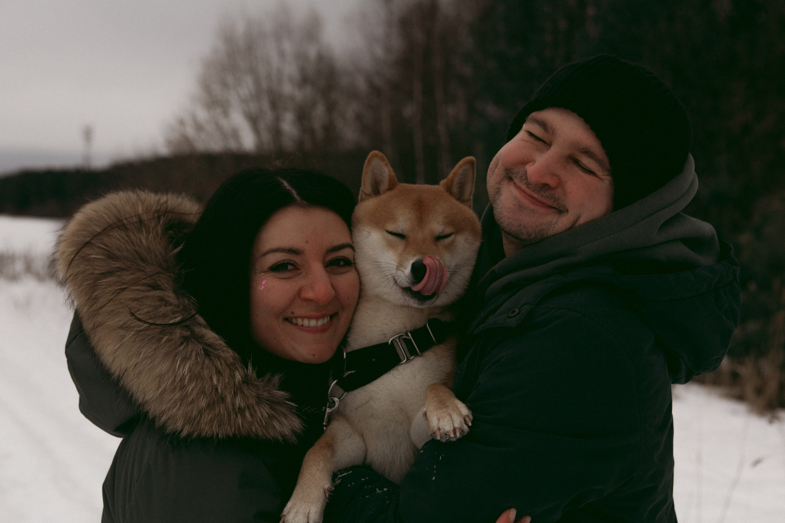 Katya, Dima, Rokki. Portrait, family and pet photographer in Cyprus, Ksenia Bourdelle