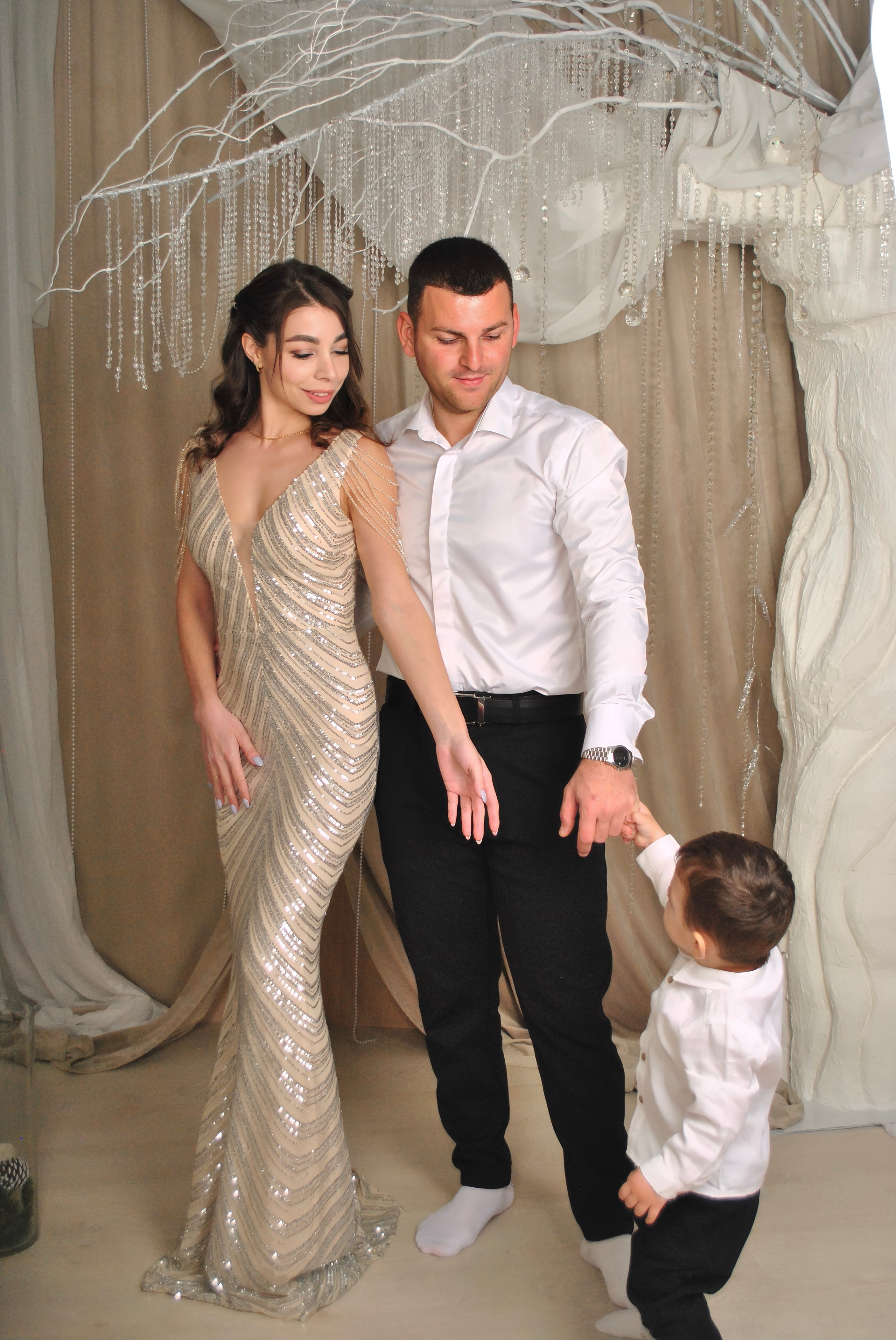 Елена и семья. Фотограф Мария Мусаелян