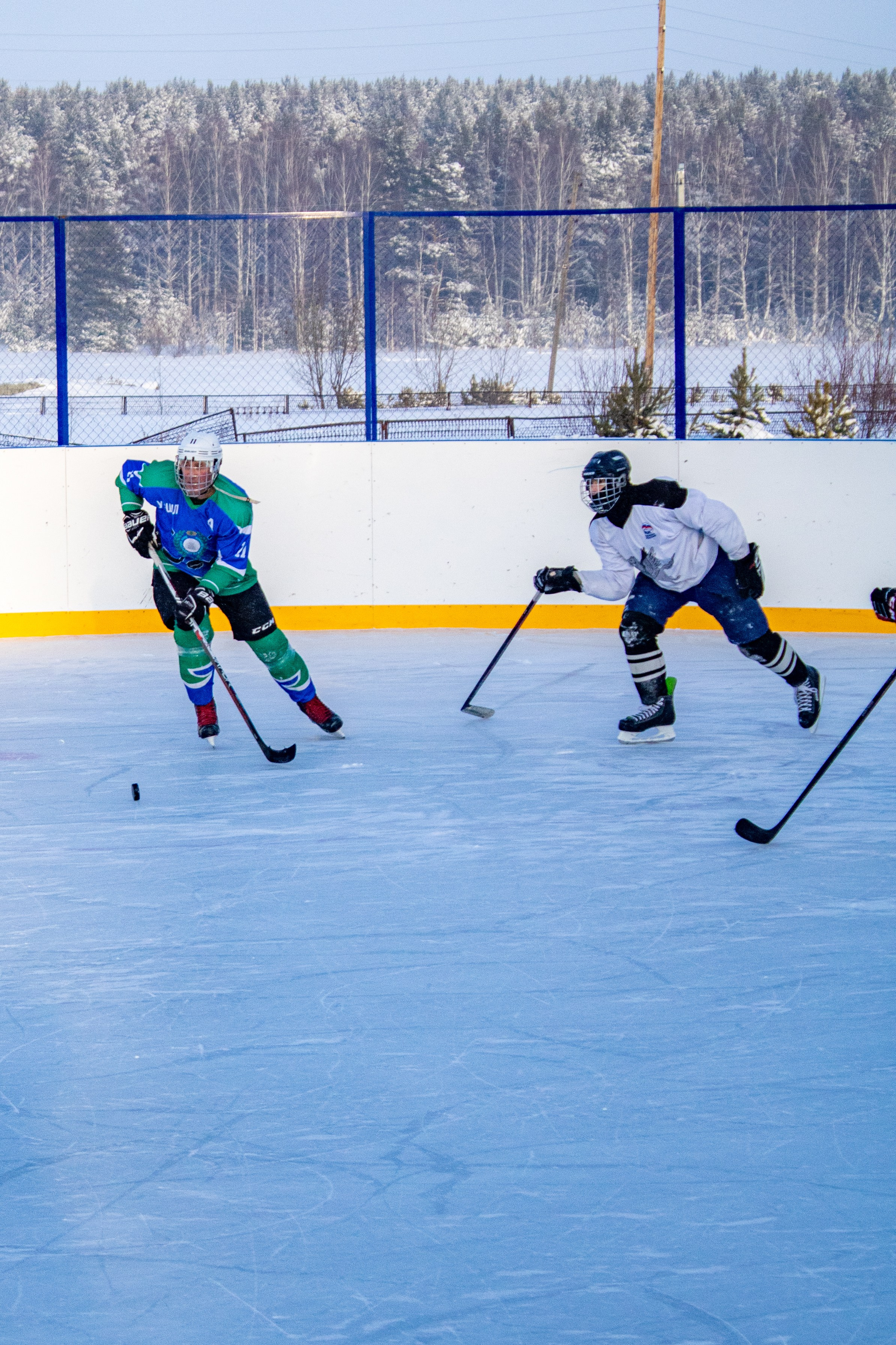 Хоккей г.п Атиг-г.п Дружинино