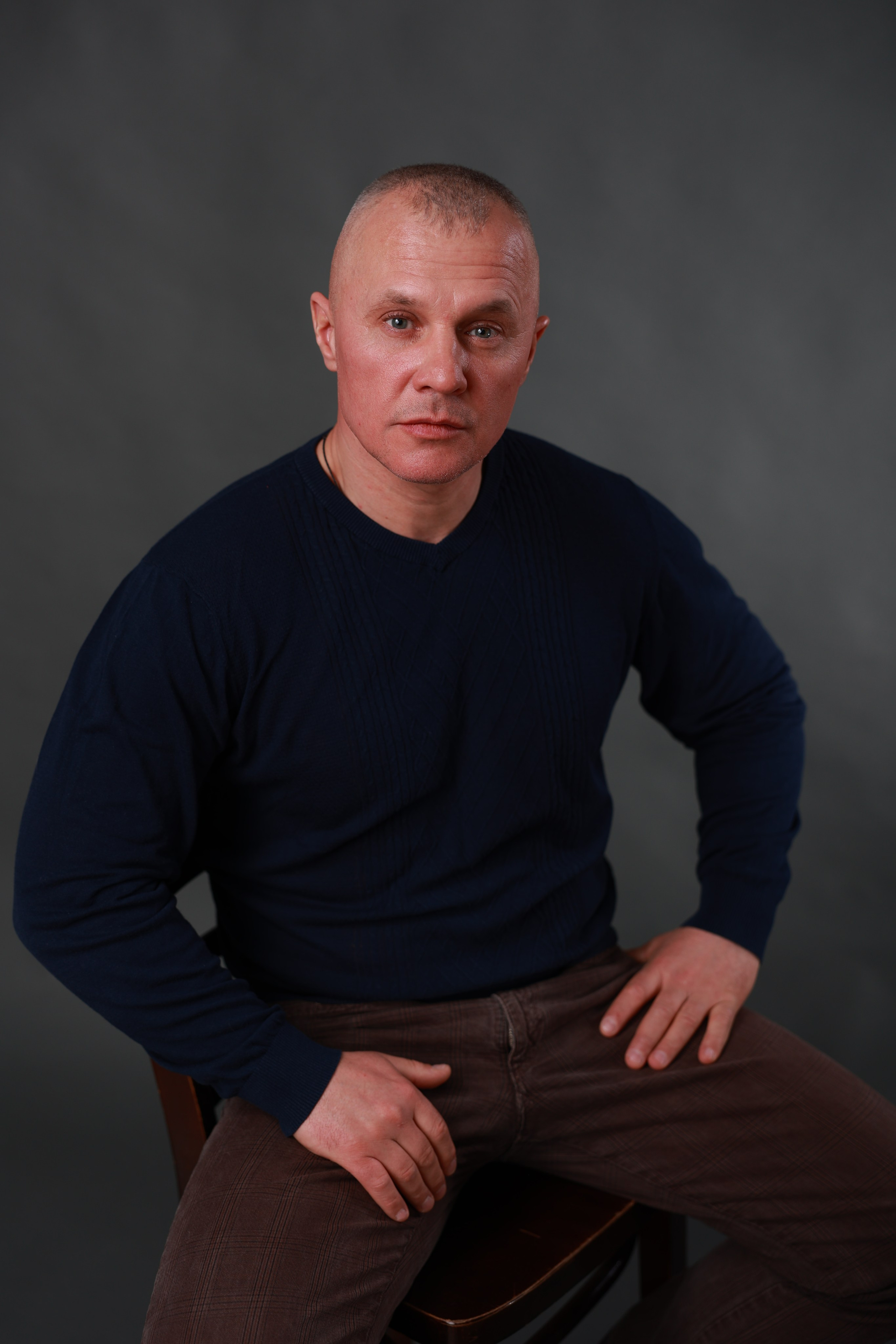 Студийная съёмка. Денис Волк актёр / модель