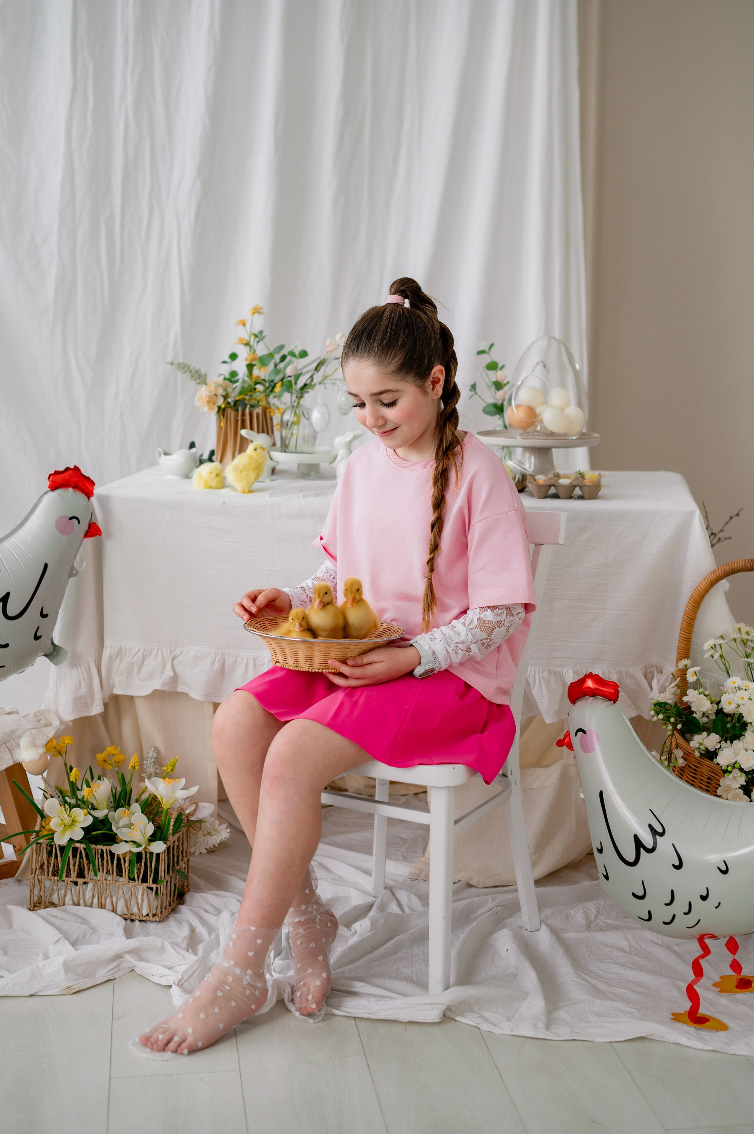 Лев Арина Вика Алена. Фотограф Татьяна Иванчикова