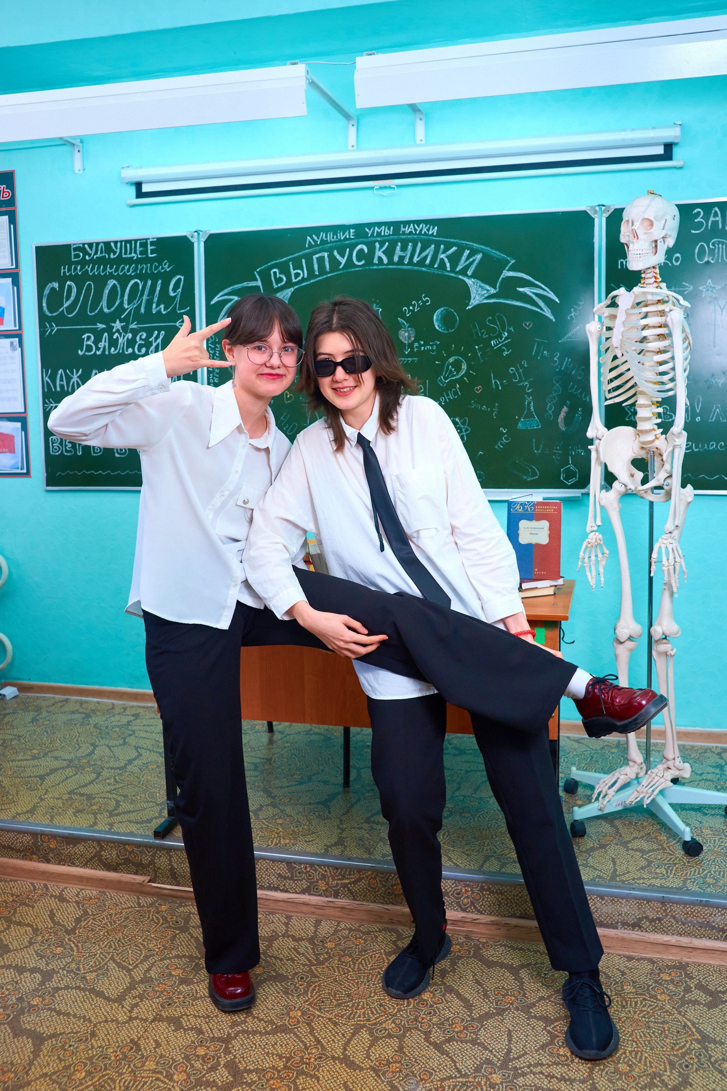 Съёмка в школе. 9 класс. Childrenfoto.ru