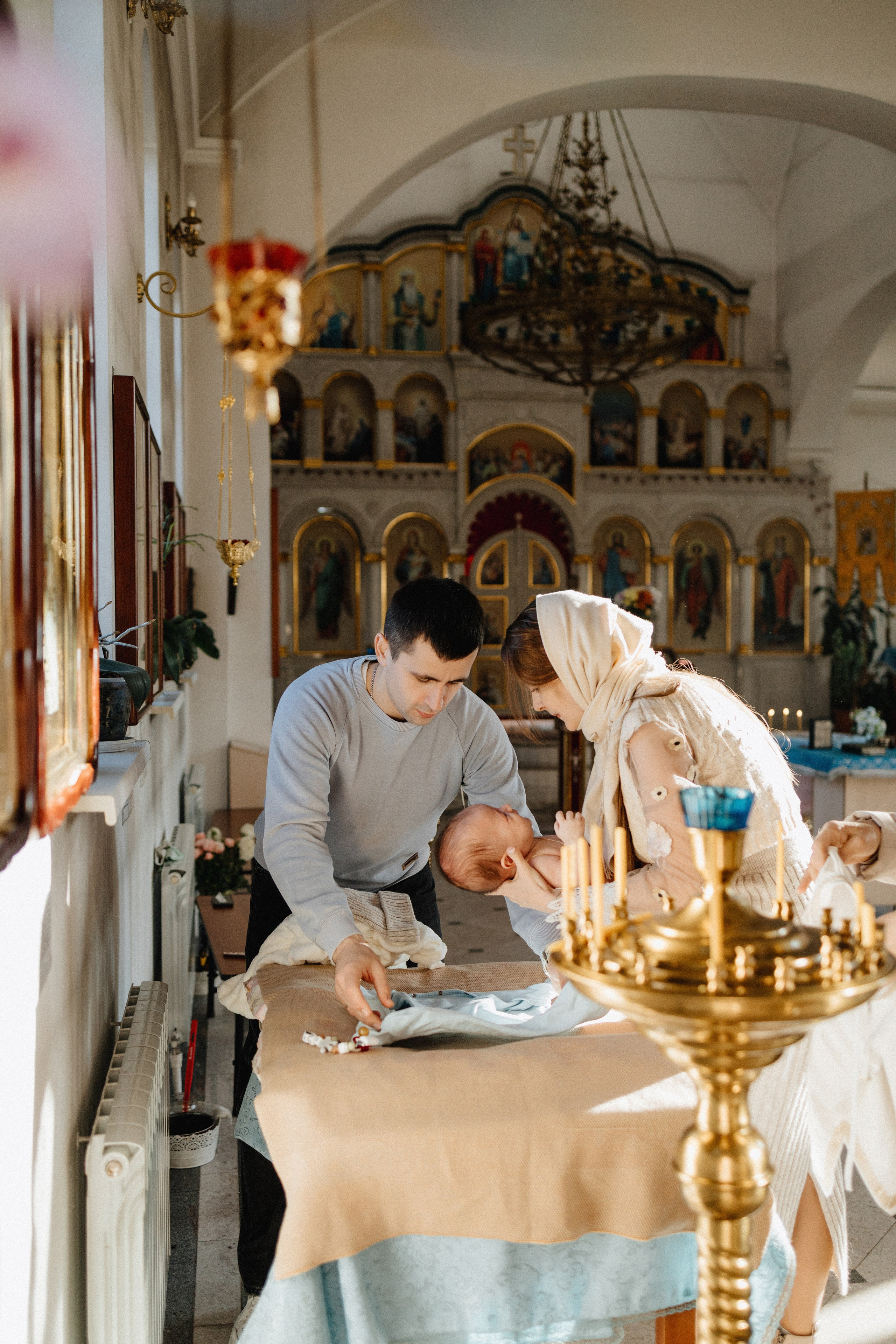 Таинство крещения ✨. Семейный лайфстайл фотограф в г. Липецк