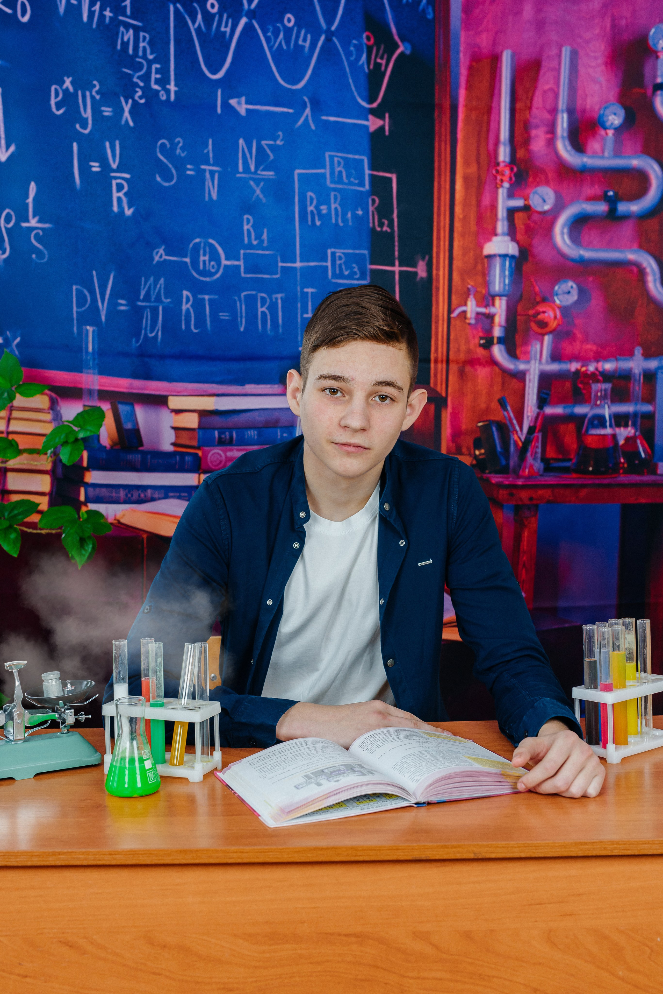 Урок химии. Семейный фотограф в Барнауле