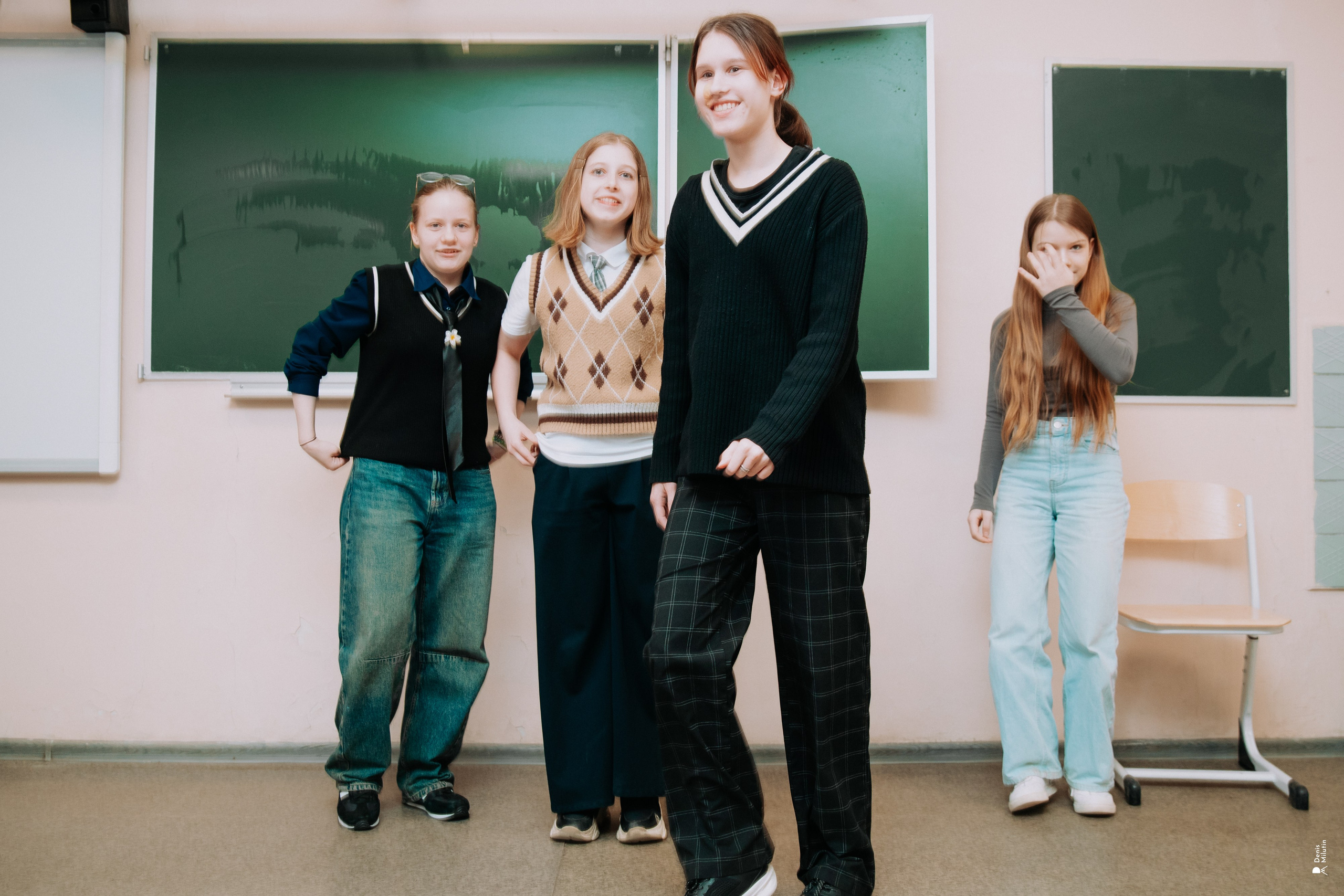 46 школа дружный класс. Портретный фотограф Денис Милютин