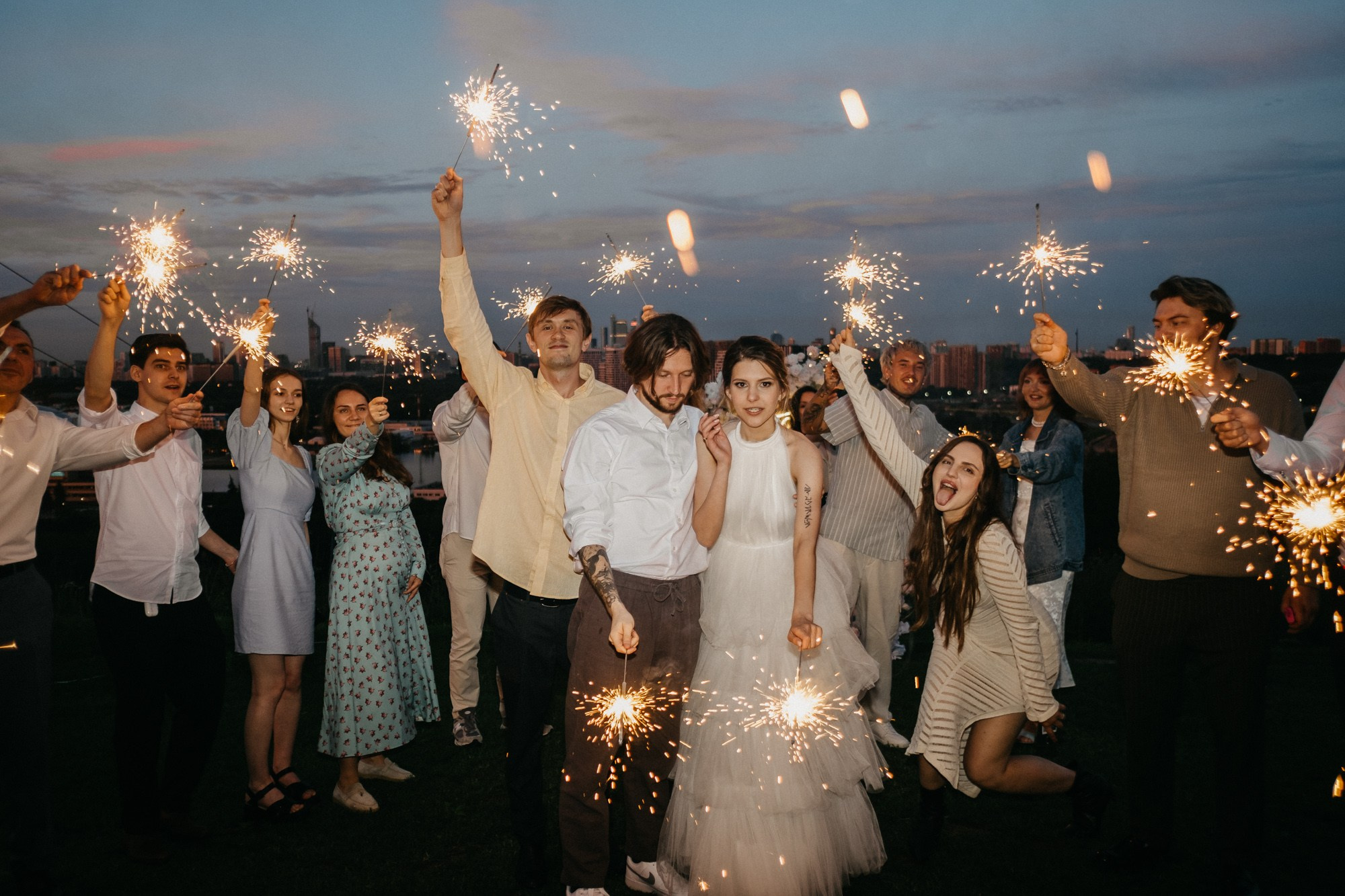 На высоте. Свадебный фотограф Александра Тюлякова