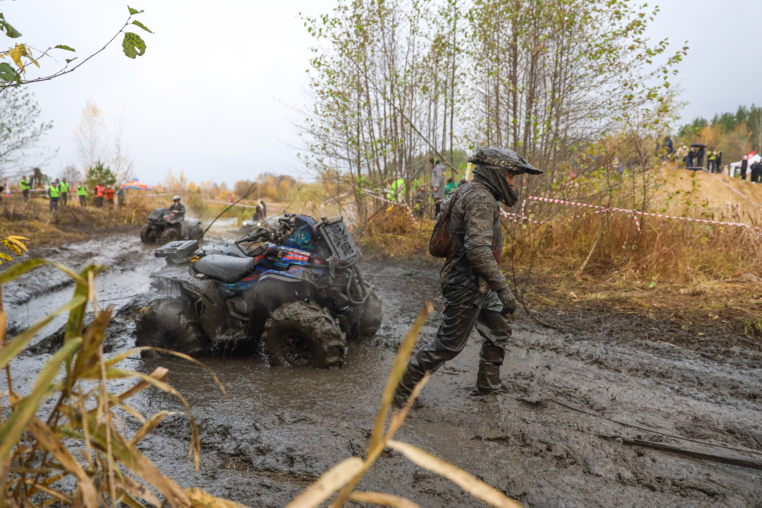 Гонки на квадроциклах Грязевое кольцо. Спортивный фотограф в Самаре