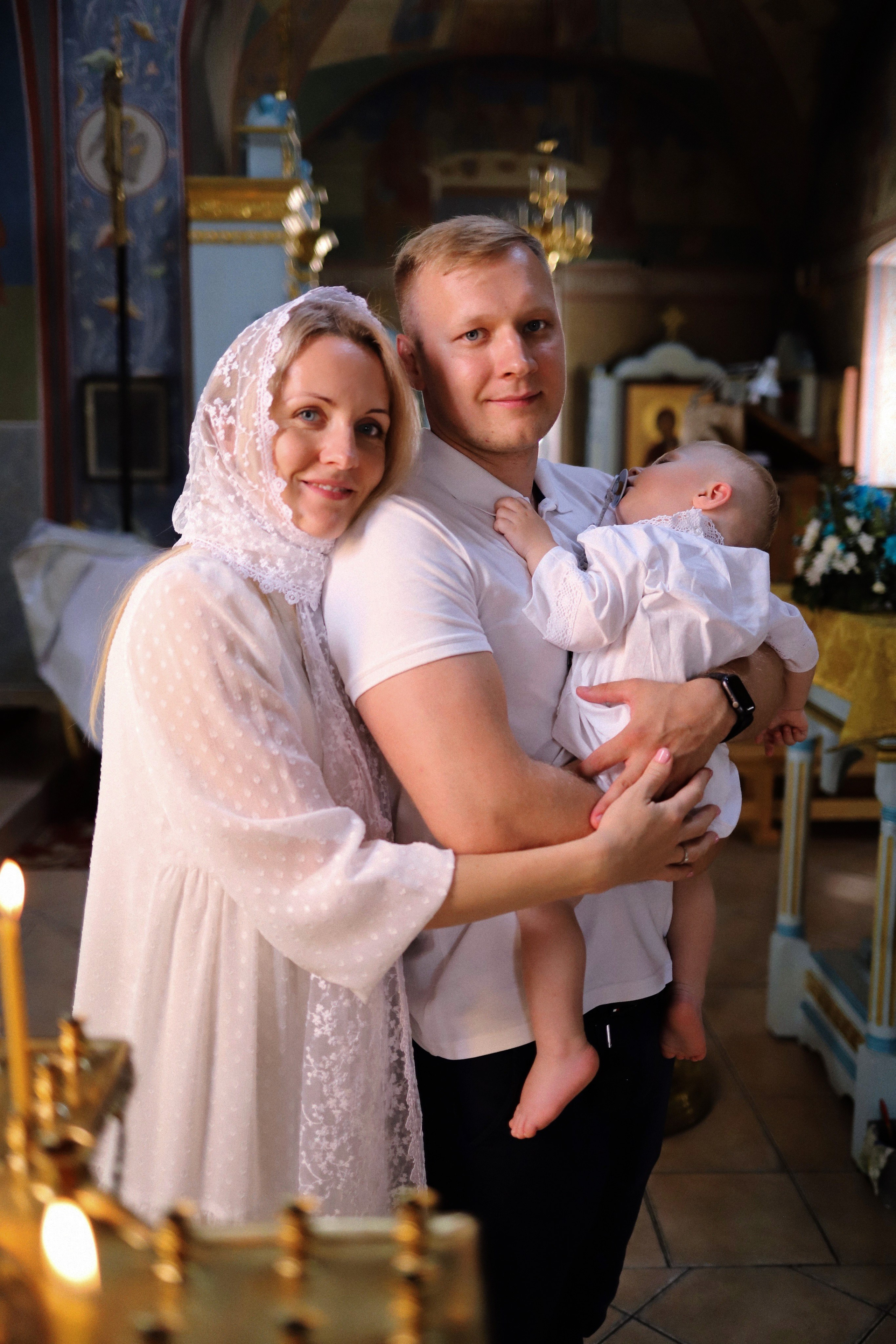 Крещение. Семейный и детский фотограф в Домодедово Васина Екатерина