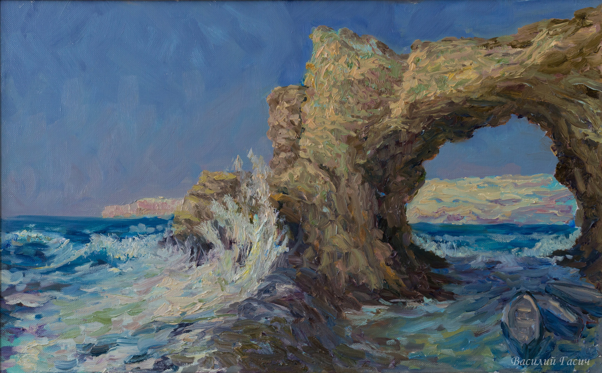 Крым. Художник Василий Гасич