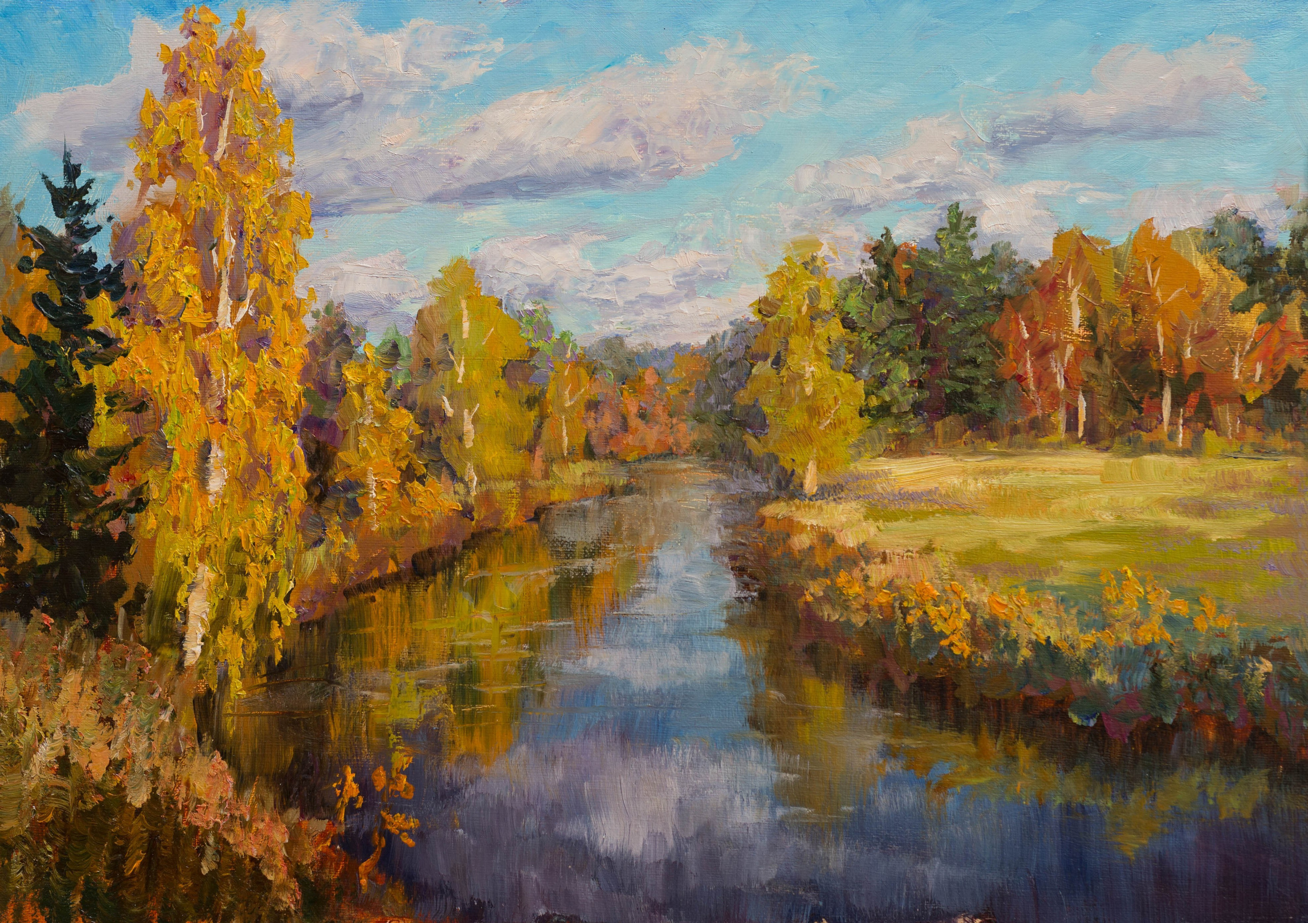 Пленэр / Plein air. Художник Василий Гасич