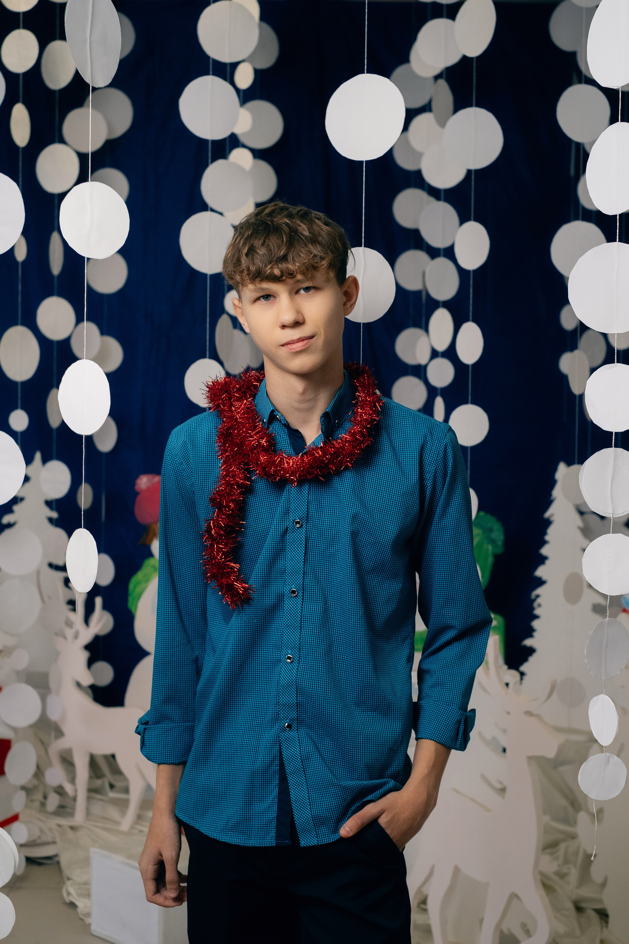 Новогодняя Фотосессия МАОУ СОШ№ 15 8 «Г». Свадебный и репортажной фотограф Денис Ожигин в Краснодаре и Краснодарском крае