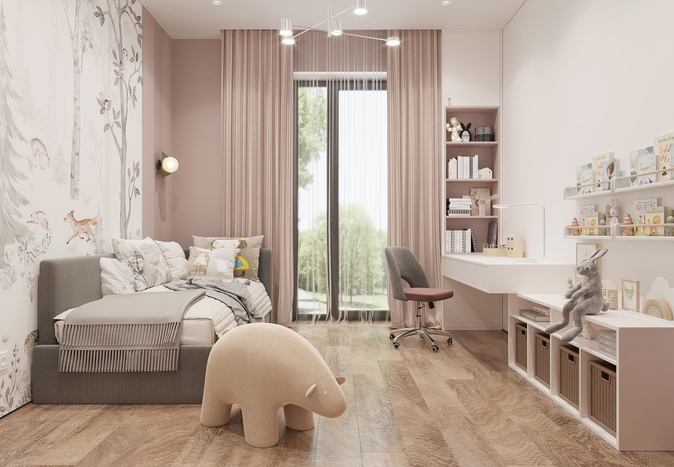 Дизайн-проект загородного частного дома в Ленинграской области. Дизайнер интерьера квартир и частных домов