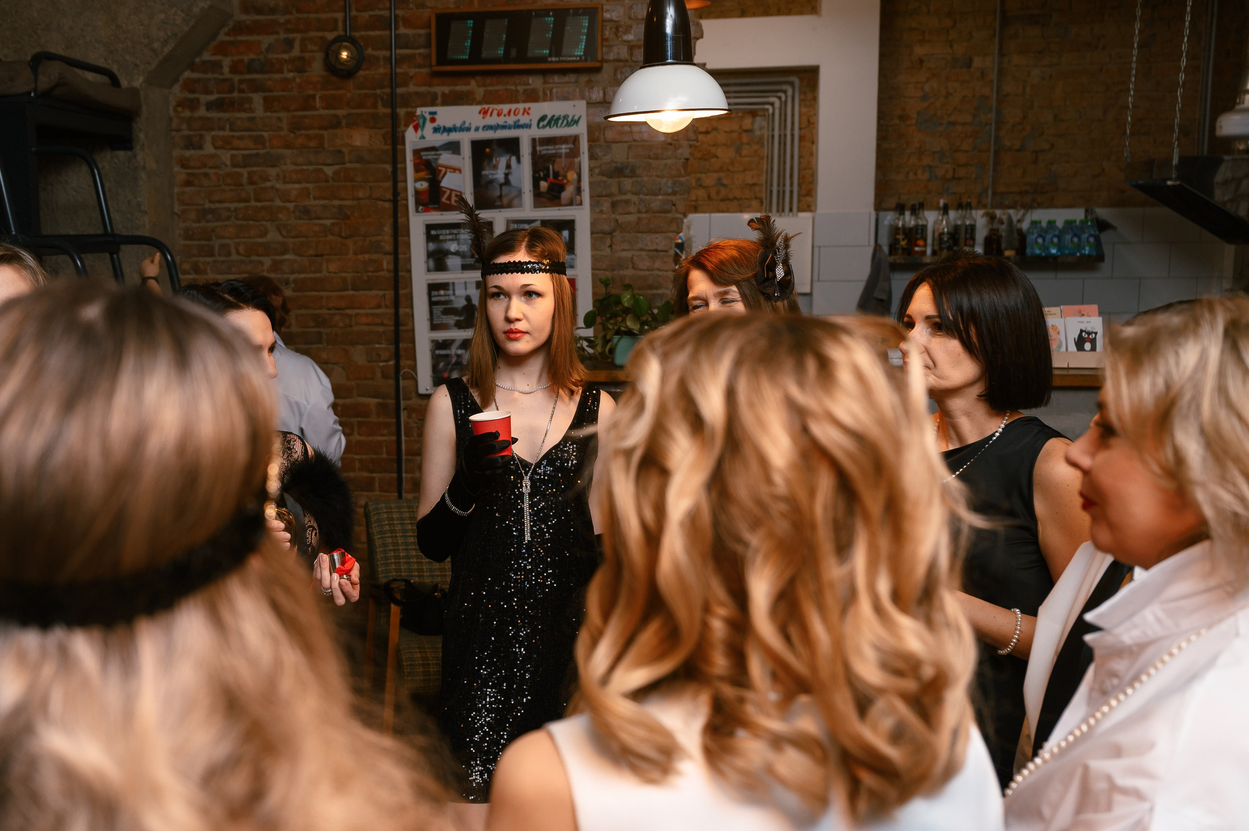 Корпоратив школы танцев в стиле «Мафия». Wedding and family photographer USA