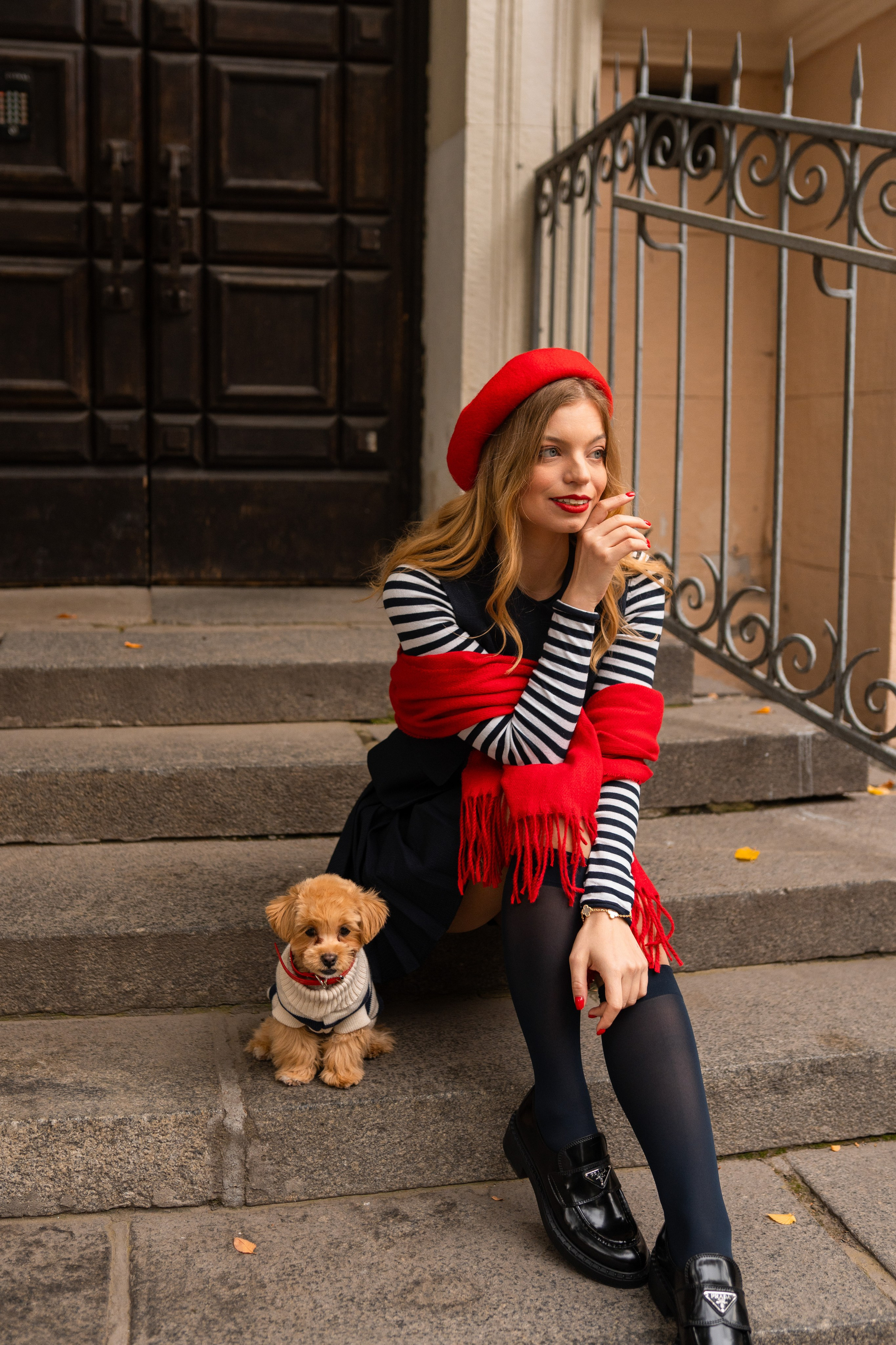 Индивидуальная прогулка на Патриках. Свадебный фотограф в Москве Анна Полушина