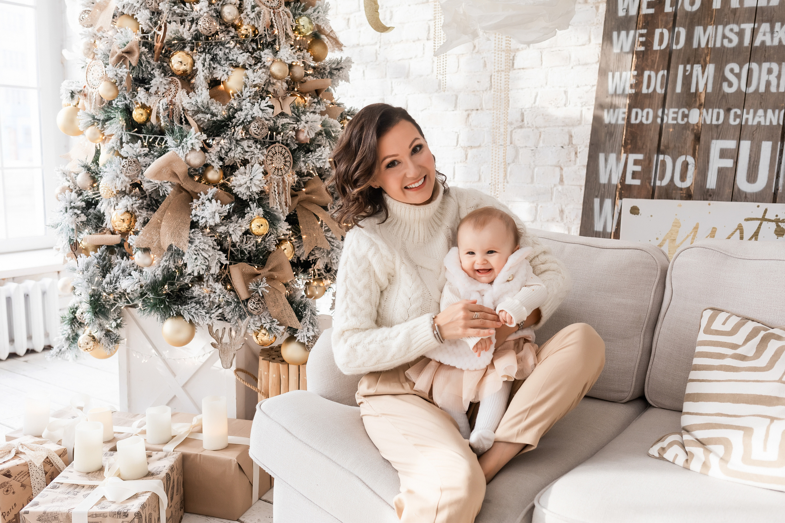 Новогодняя фотосъемка. Свадебный и семейный фотограф в Москве Евгения Лисина