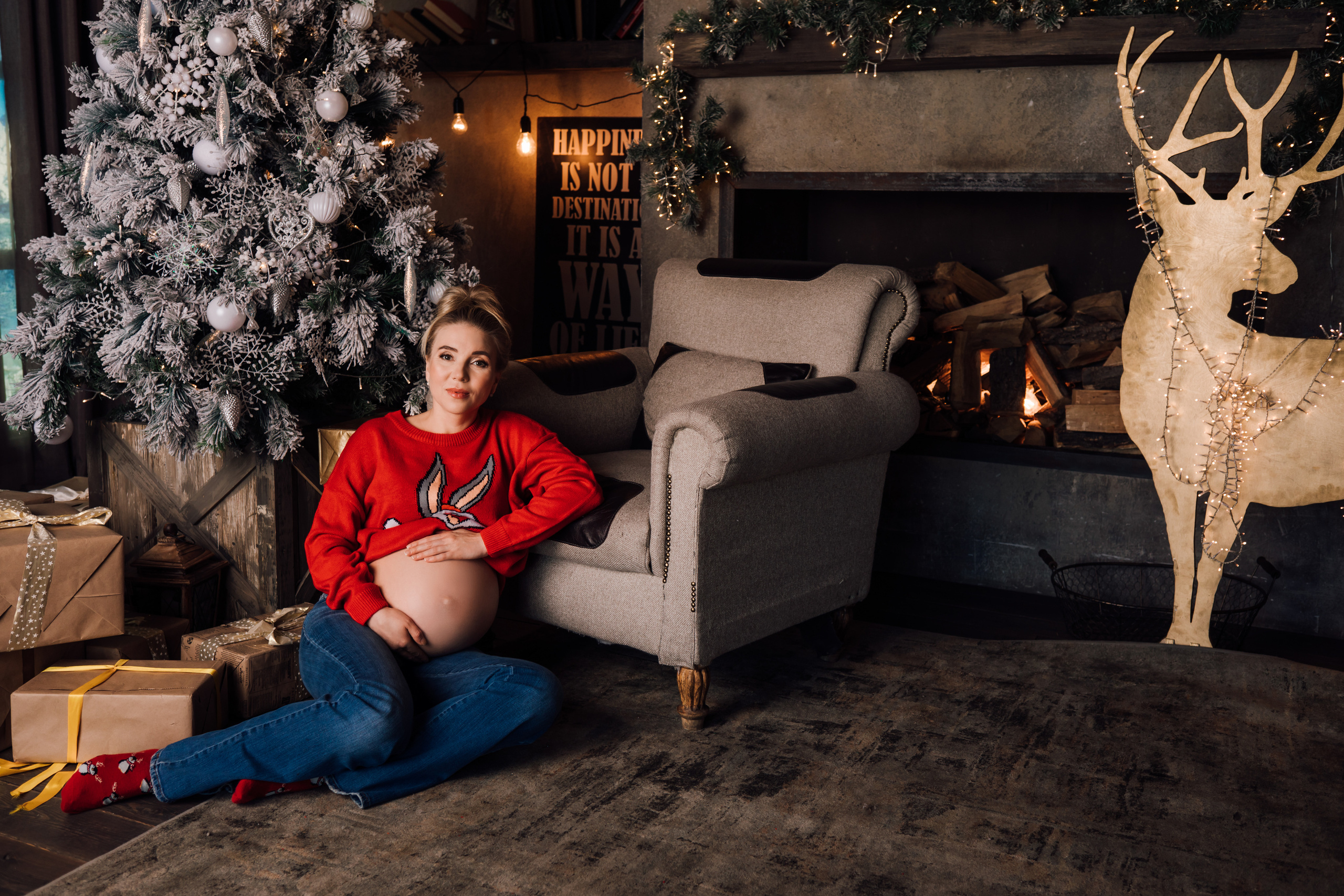 Новогодняя фотосъемка. Свадебный и семейный фотограф в Москве Евгения Лисина