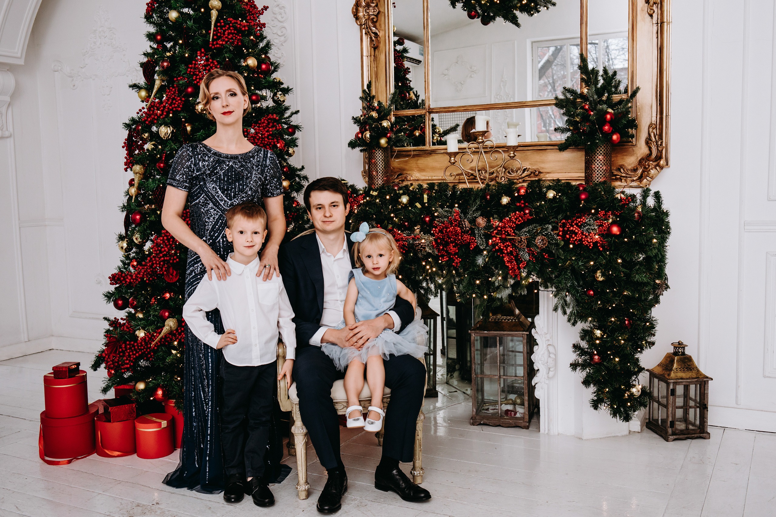 Новогодняя фотосъемка. Свадебный и семейный фотограф в Москве Евгения Лисина