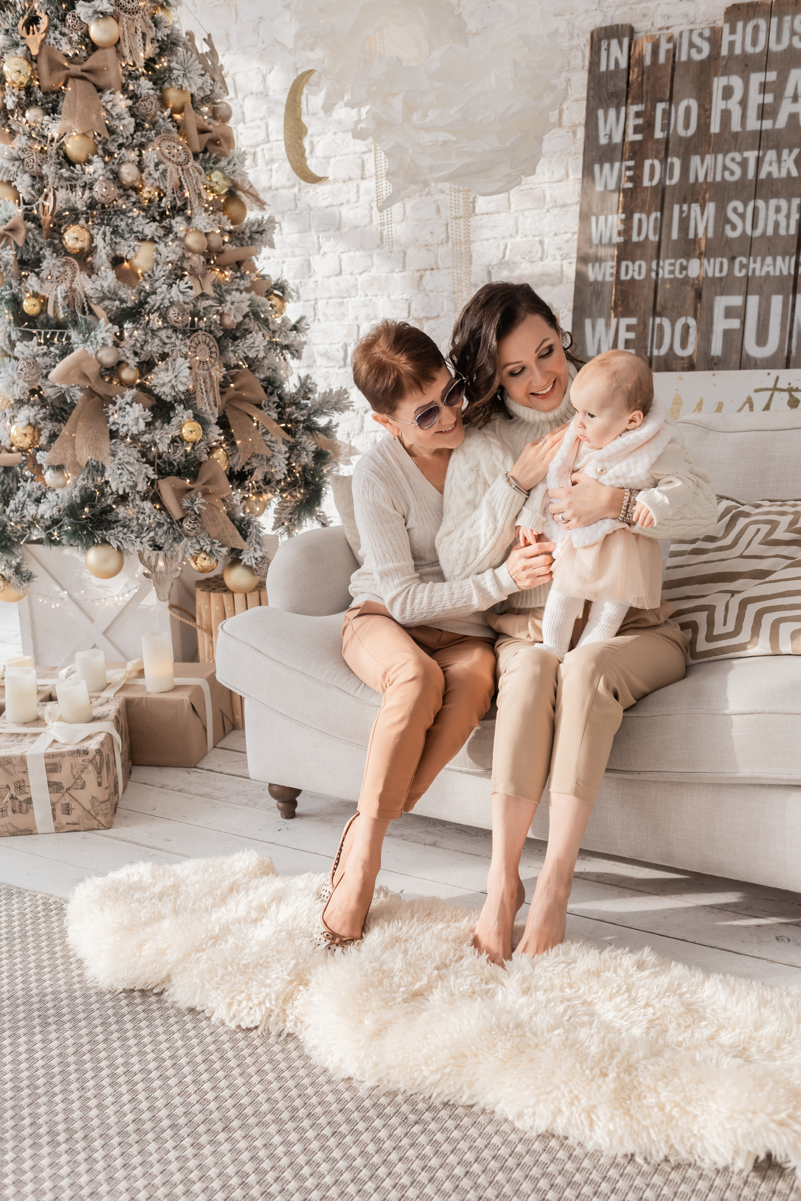 Новогодняя фотосъемка. Свадебный и семейный фотограф в Москве Евгения Лисина