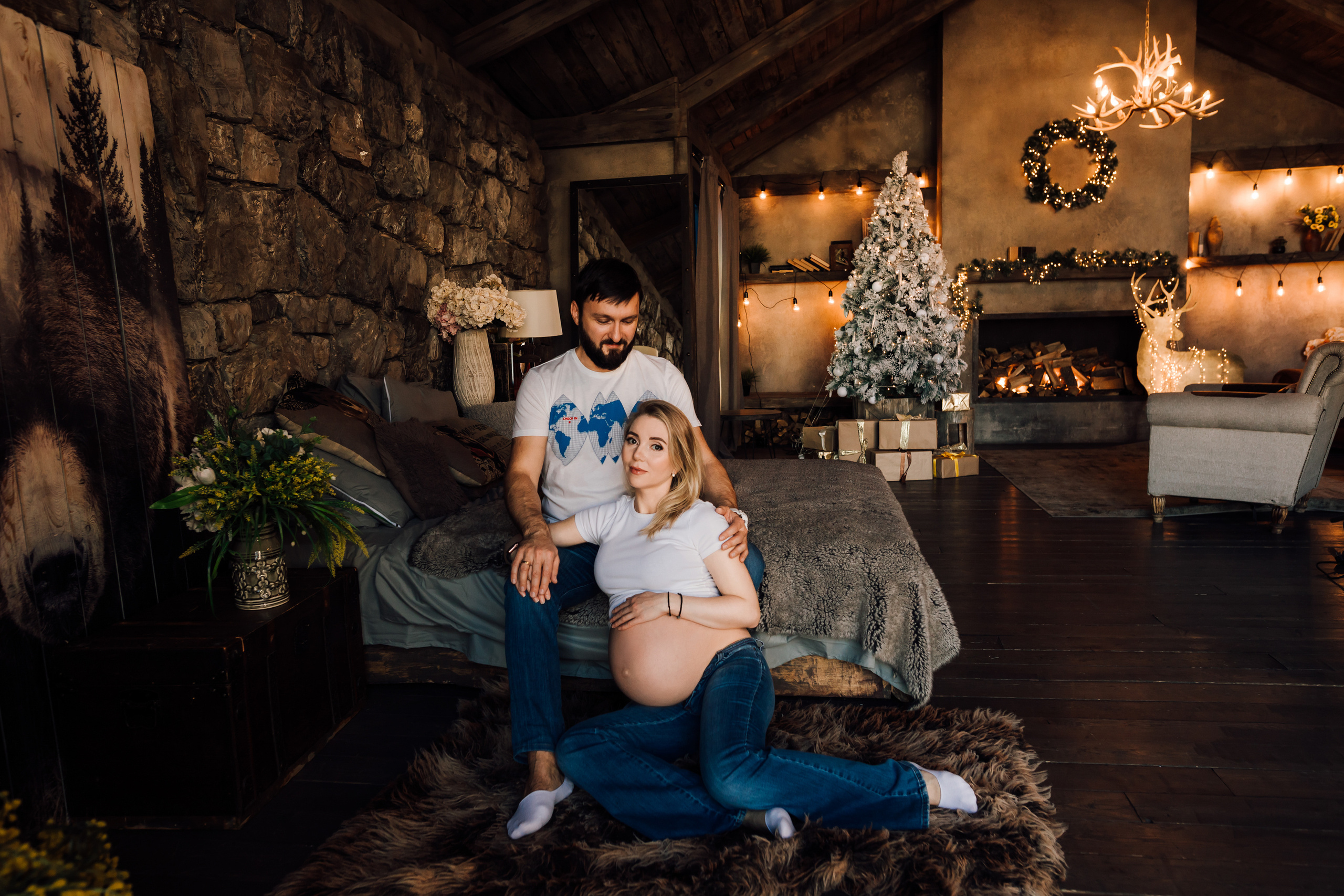 Новогодняя фотосъемка. Свадебный и семейный фотограф в Москве Евгения Лисина