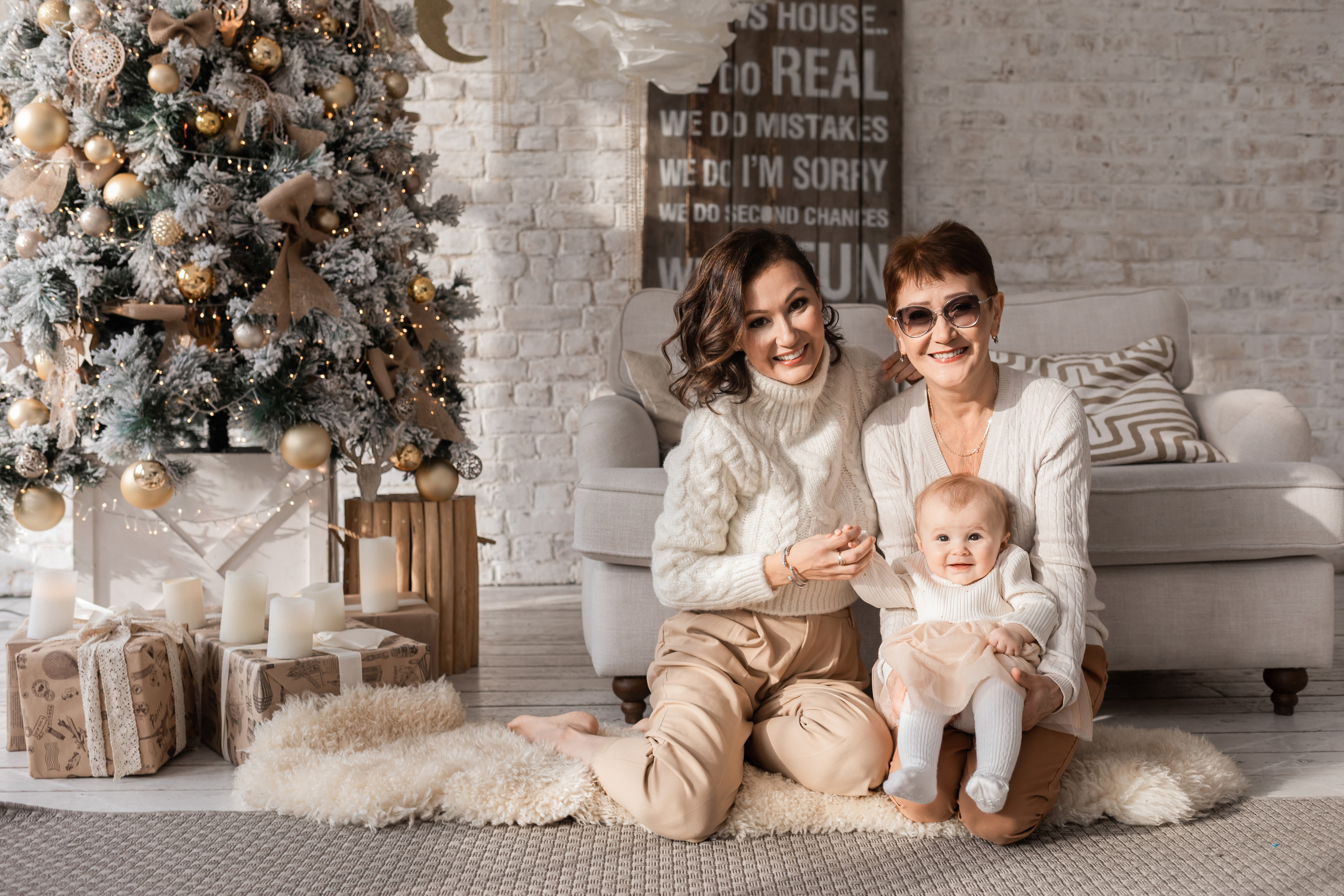 Новогодняя фотосъемка. Свадебный и семейный фотограф в Москве Евгения Лисина