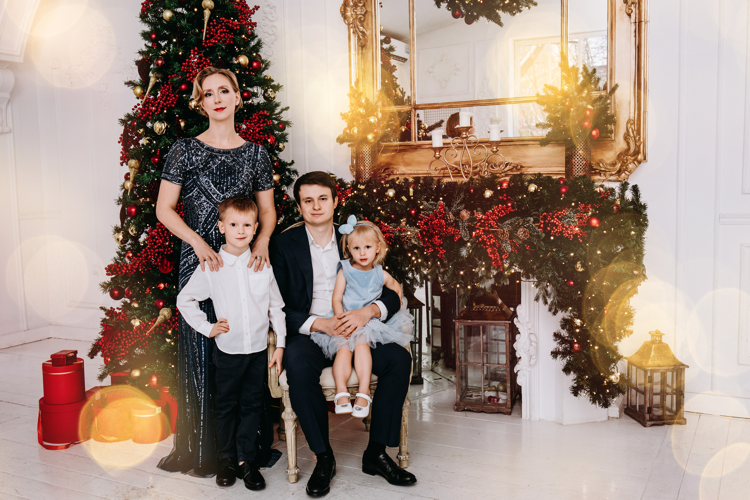 Новогодняя фотосъемка. Свадебный и семейный фотограф в Москве Евгения Лисина