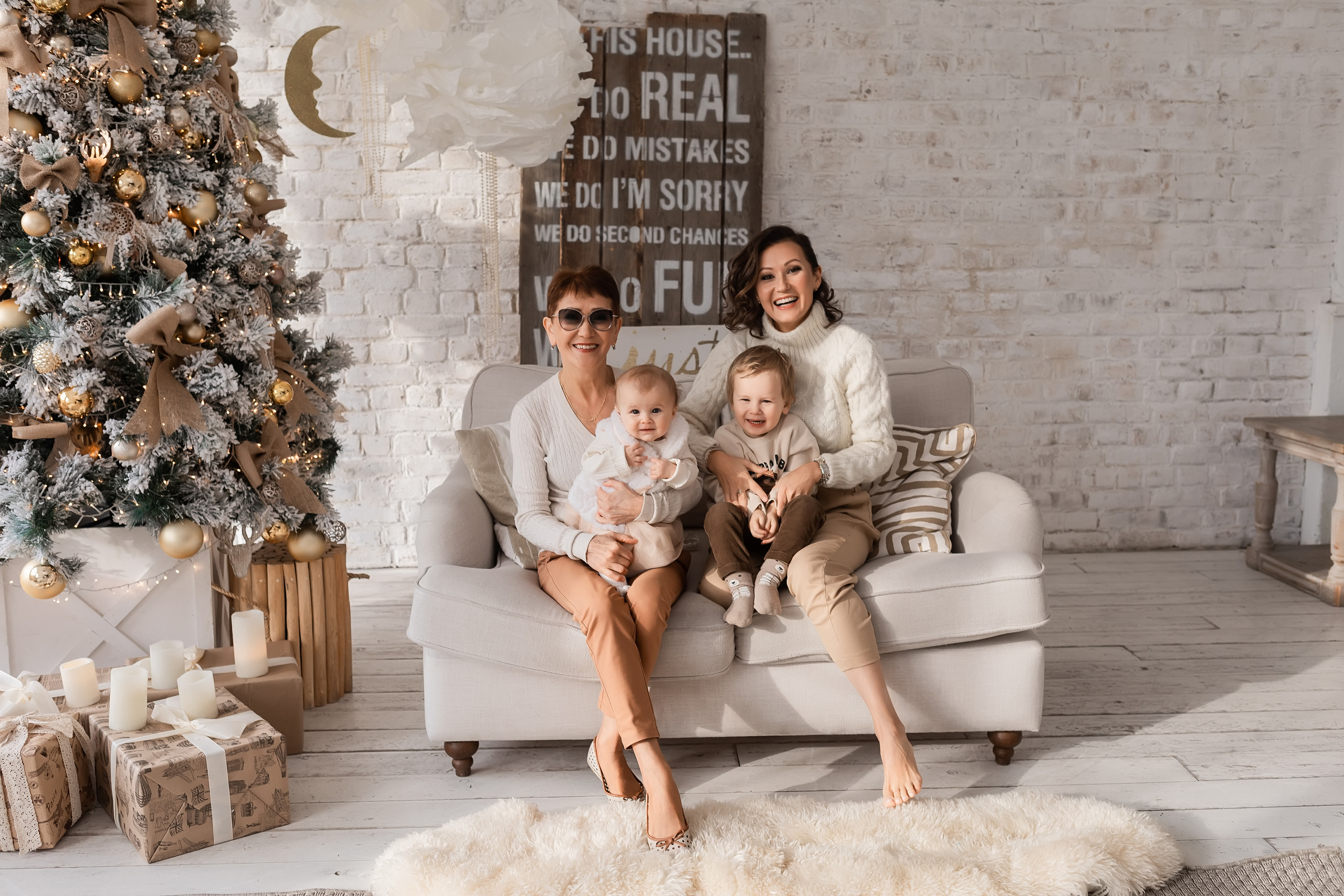 Новогодняя фотосъемка. Свадебный и семейный фотограф в Москве Евгения Лисина