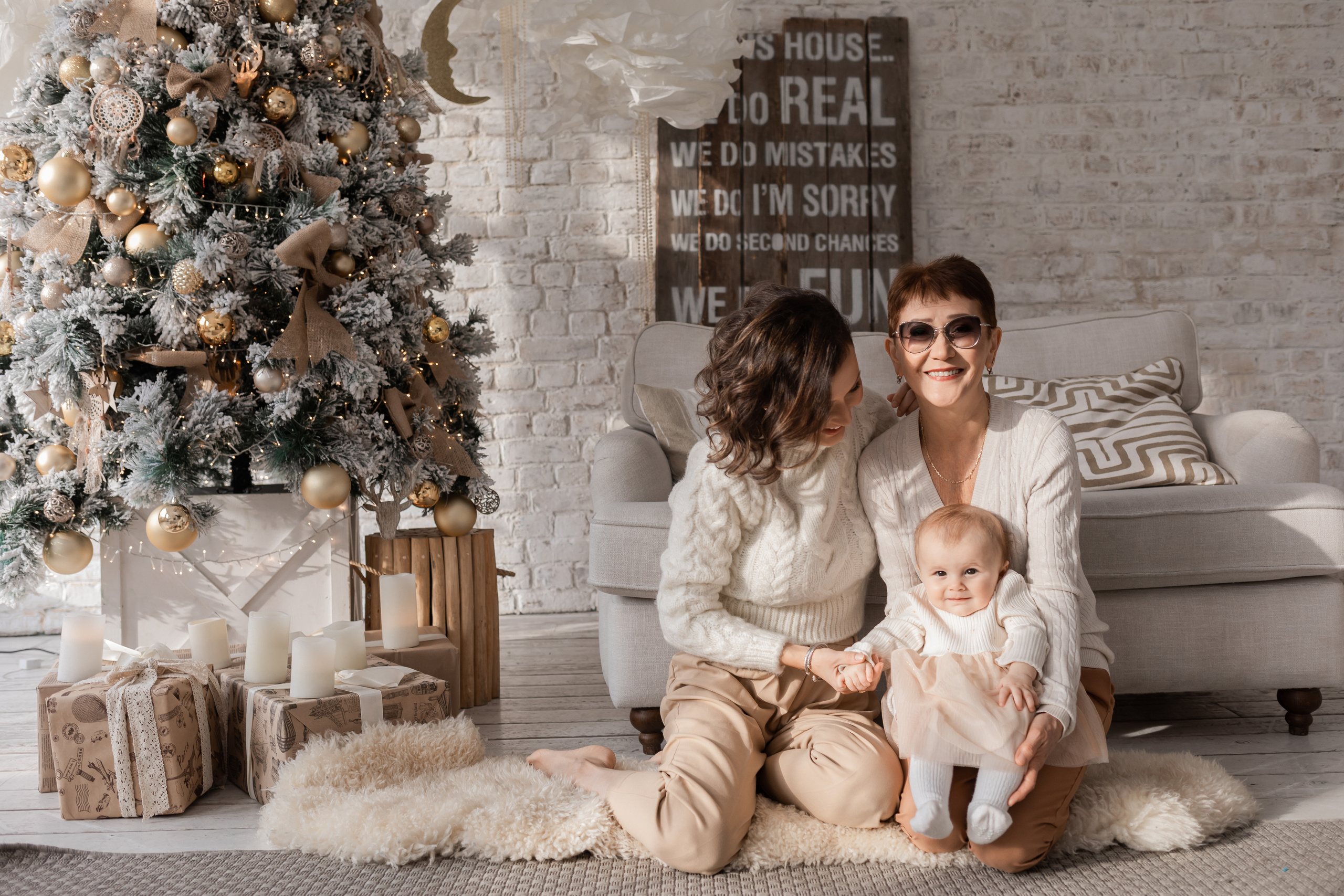 Новогодняя фотосъемка. Свадебный и семейный фотограф в Москве Евгения Лисина