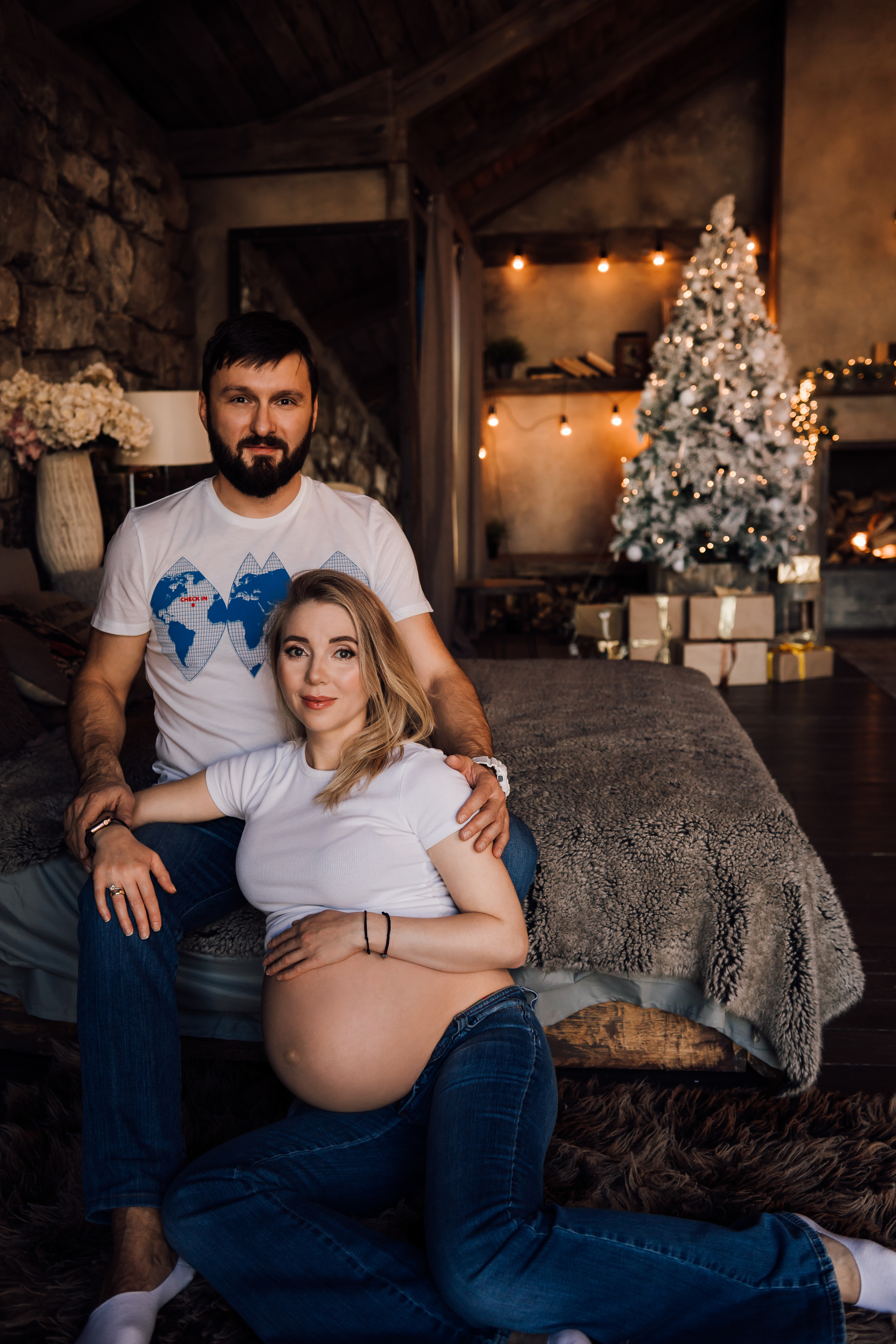 Новогодняя фотосъемка. Свадебный и семейный фотограф в Москве Евгения Лисина