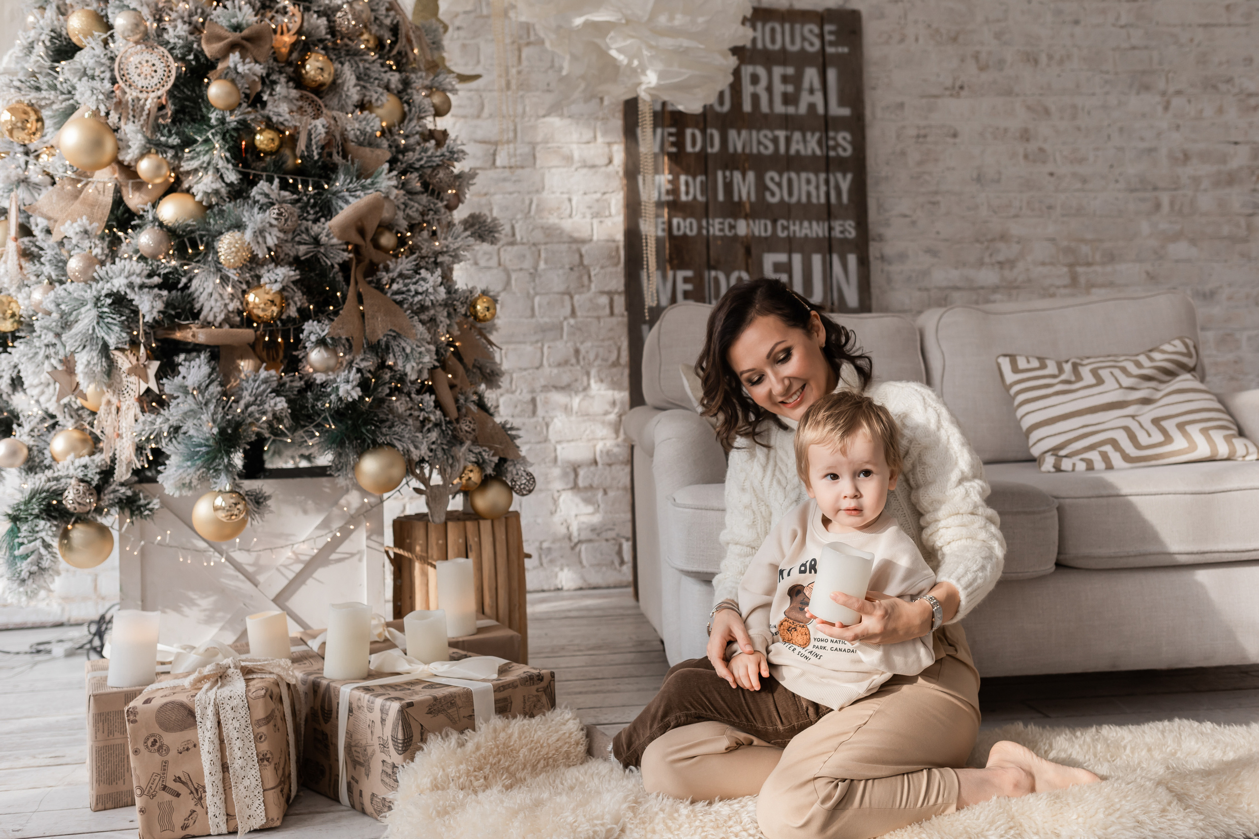 Новогодняя фотосъемка. Свадебный и семейный фотограф в Москве Евгения Лисина