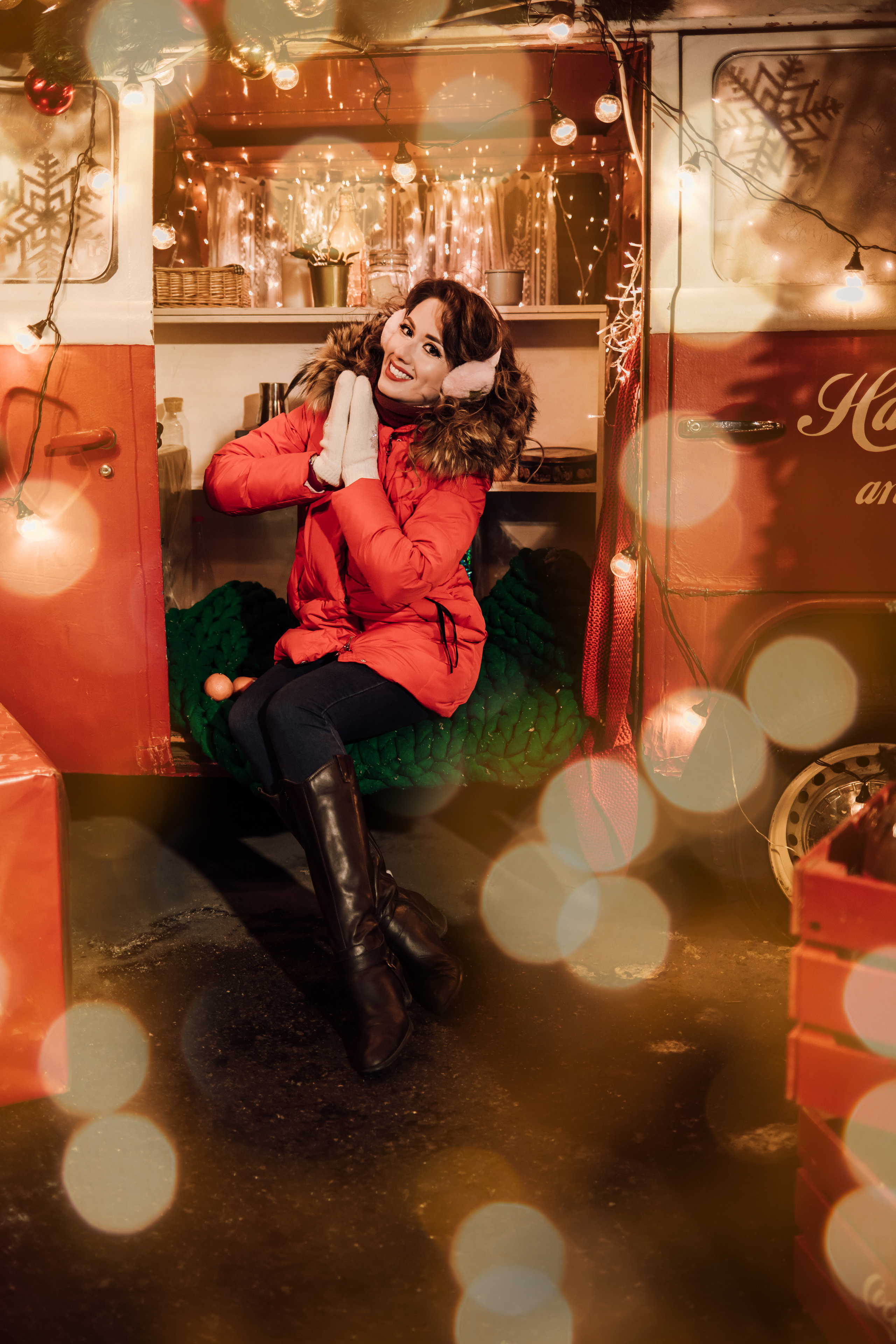 Новогодняя фотосъемка. Свадебный и семейный фотограф в Москве Евгения Лисина