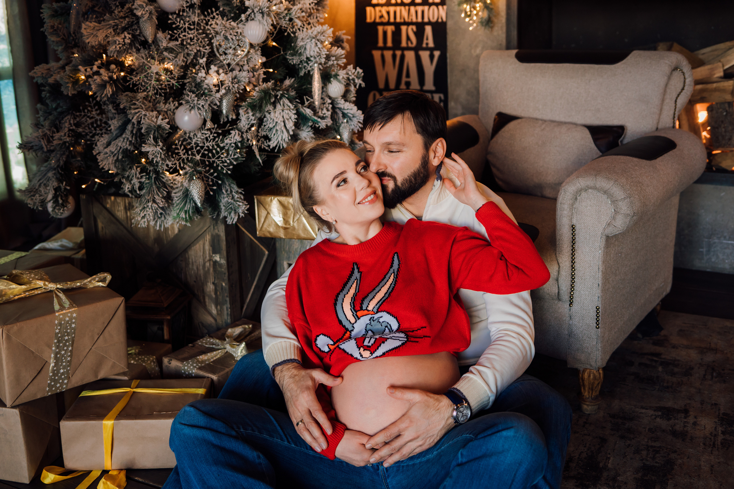 Новогодняя фотосъемка. Свадебный и семейный фотограф в Москве Евгения Лисина